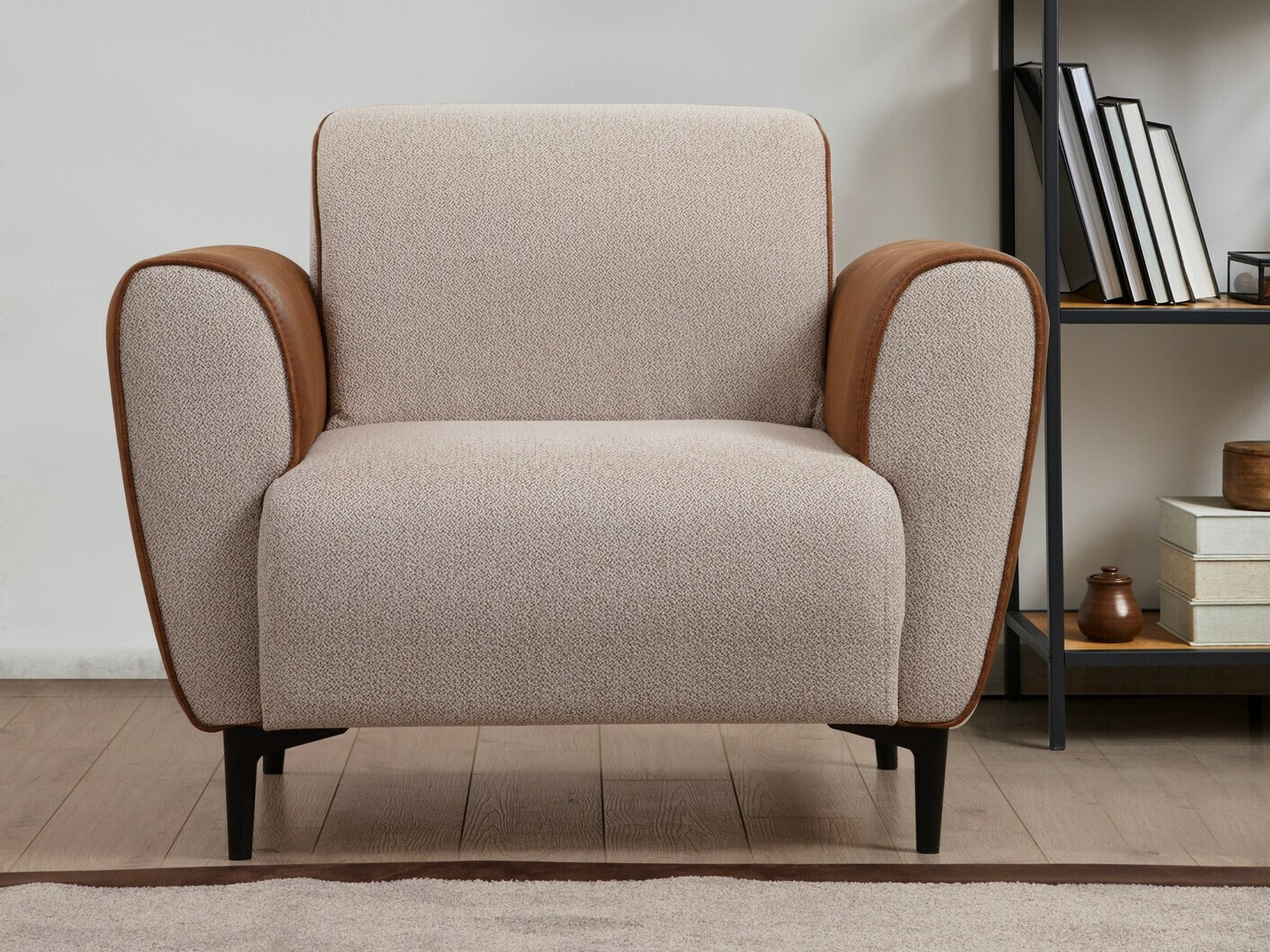 Sillón Altadena 603 (Marrón + Beige)