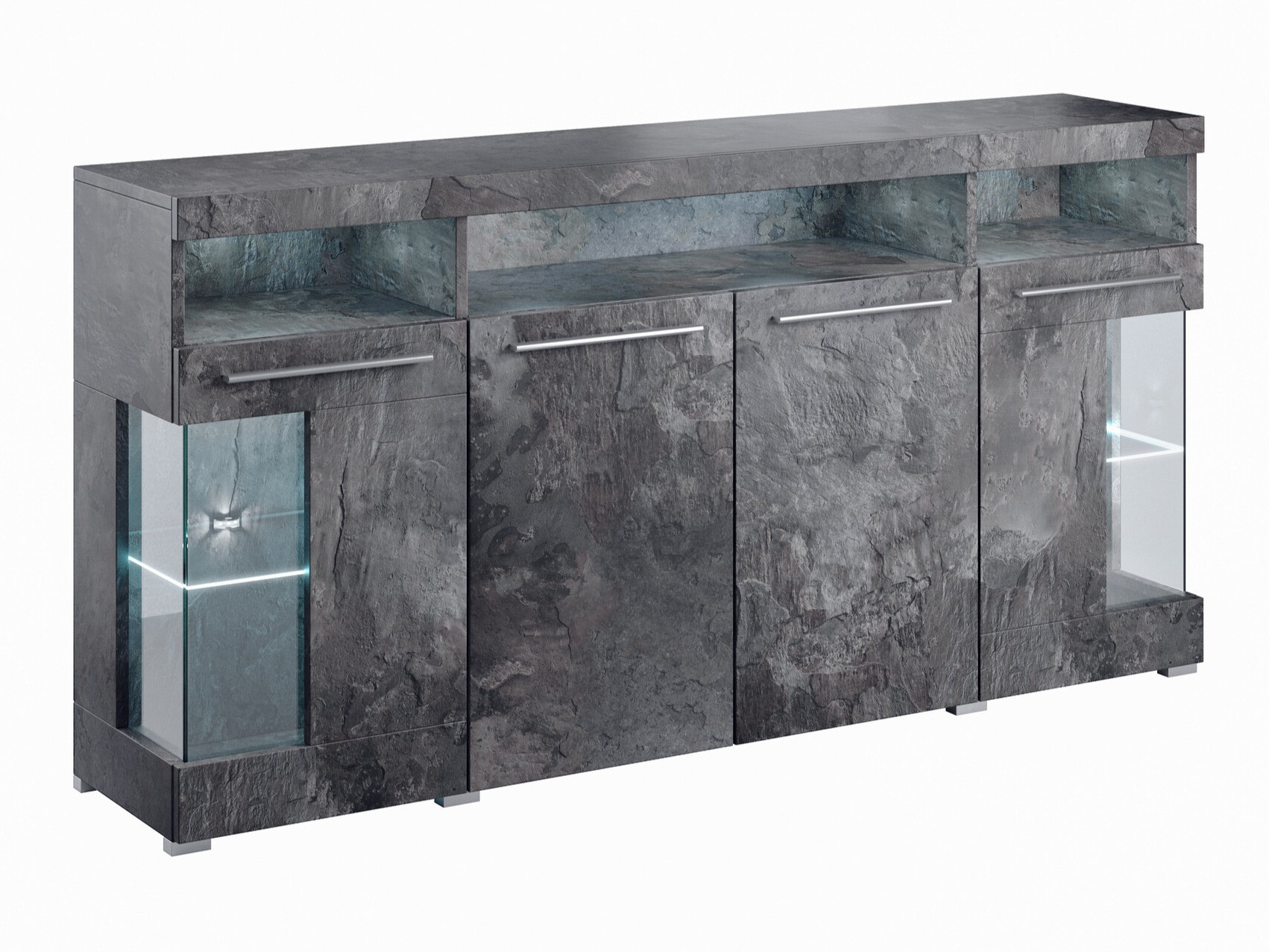 Aparador Torvire 113 (Hormigón oscuro)