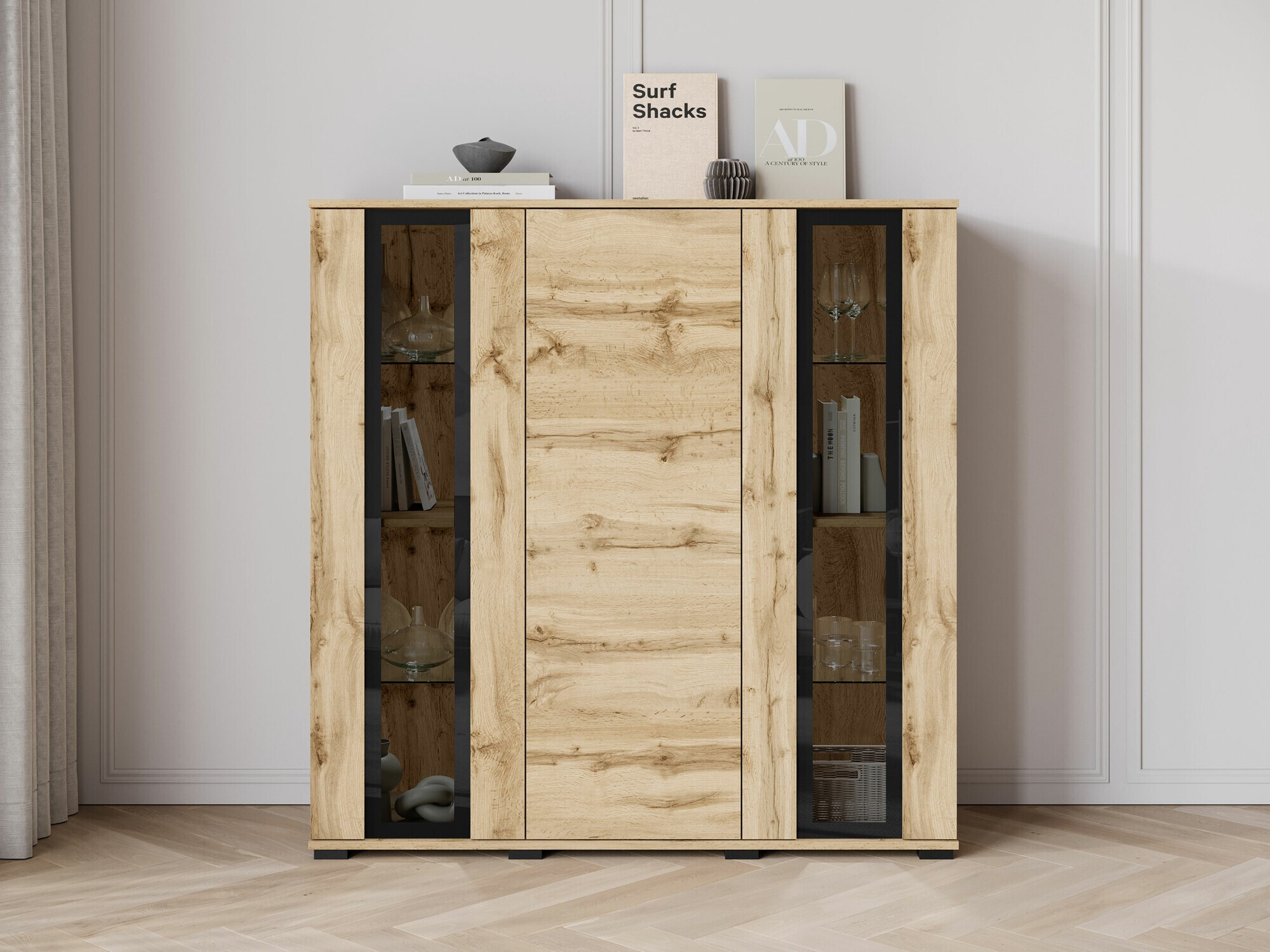 Aparador Torcame 100 (Roble wotan)