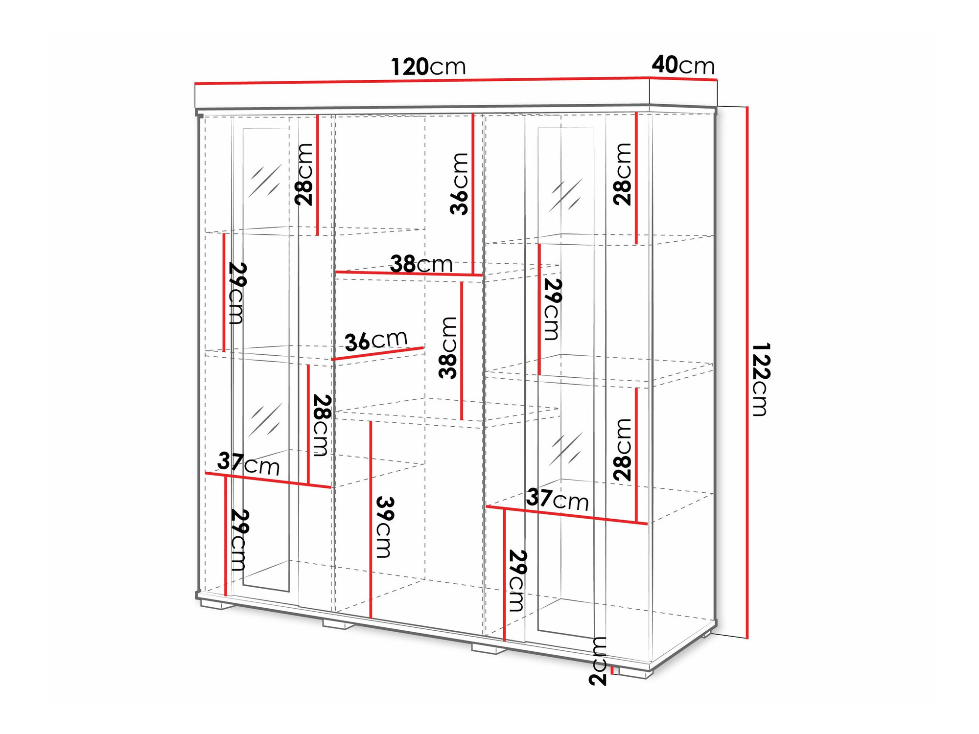 Aparador Torcame 100 (Roble wotan)