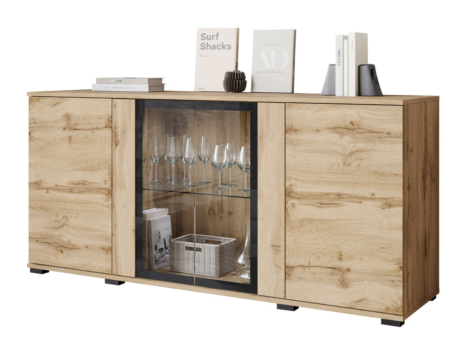 Aparador Torcame 102 (Roble wotan)