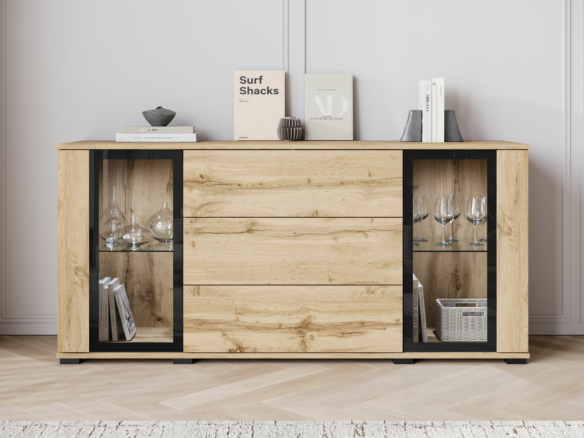 Cómoda Torcame 101 (Roble wotan)