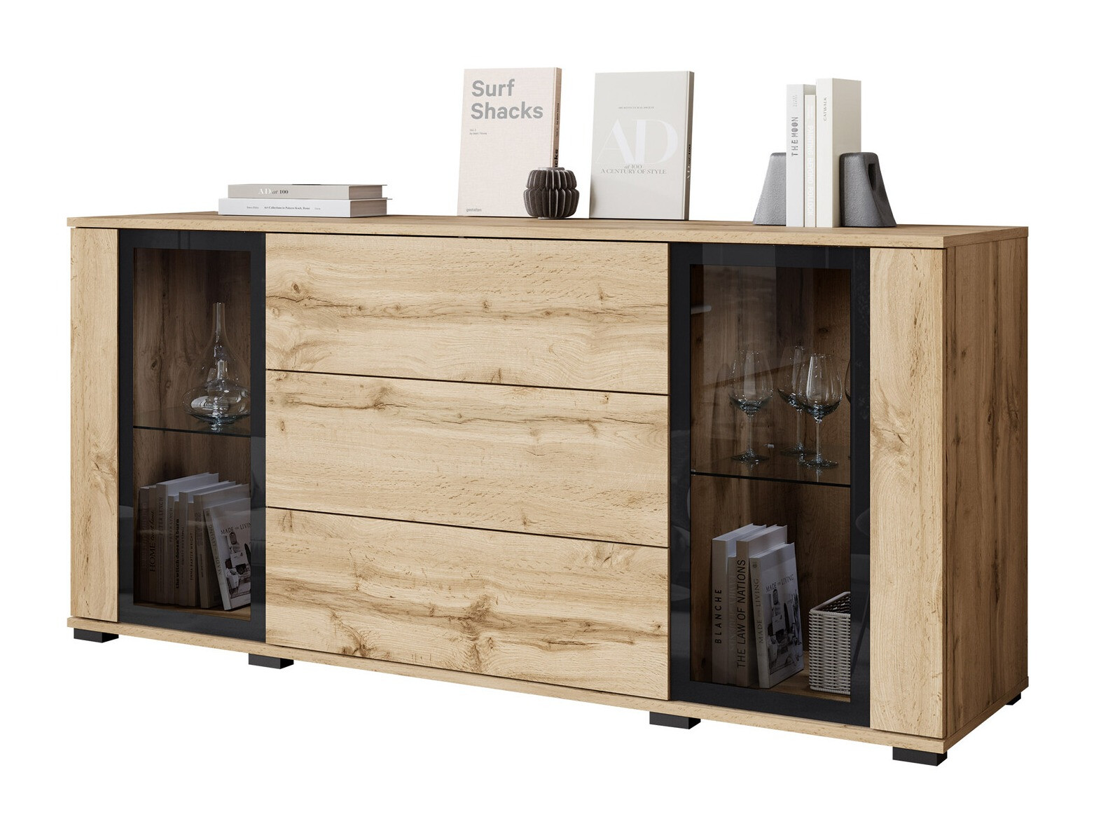 Cómoda Torcame 101 (Roble wotan)