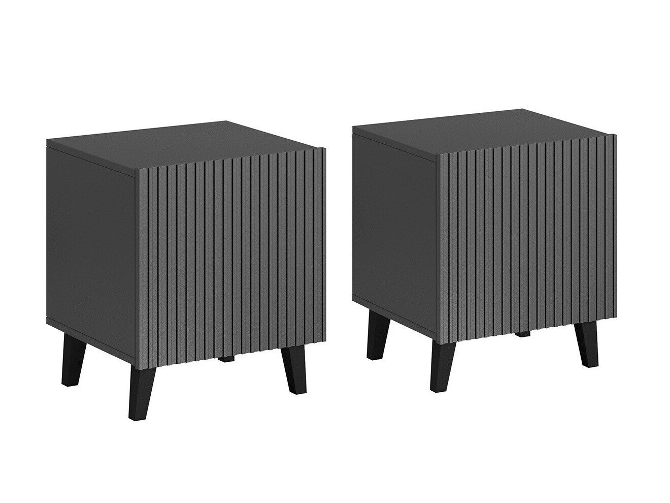 Conjunto de mesitas de noche Comes (Antracita)