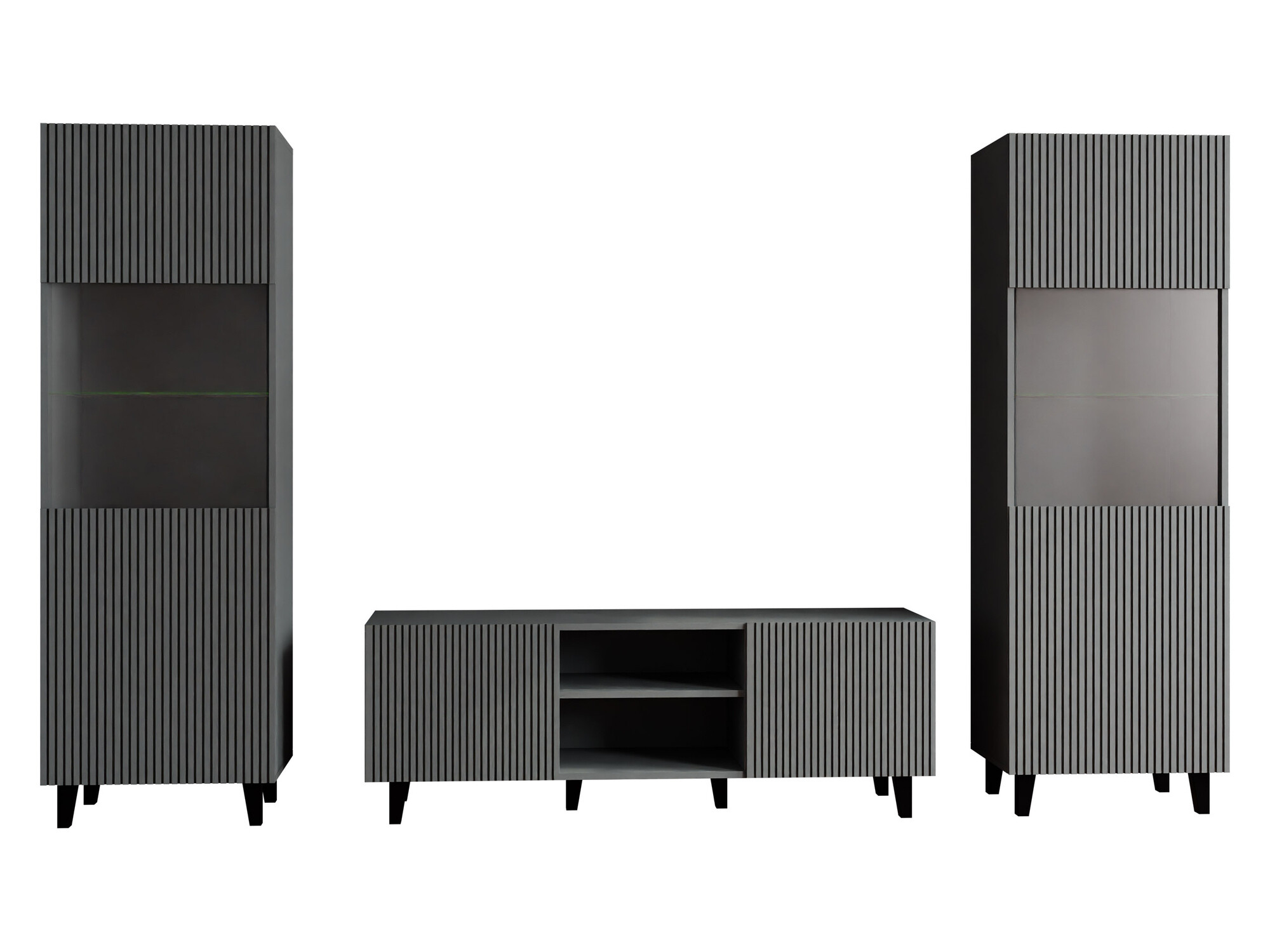 Conjunto de salón Remeta 110 (Antracita)