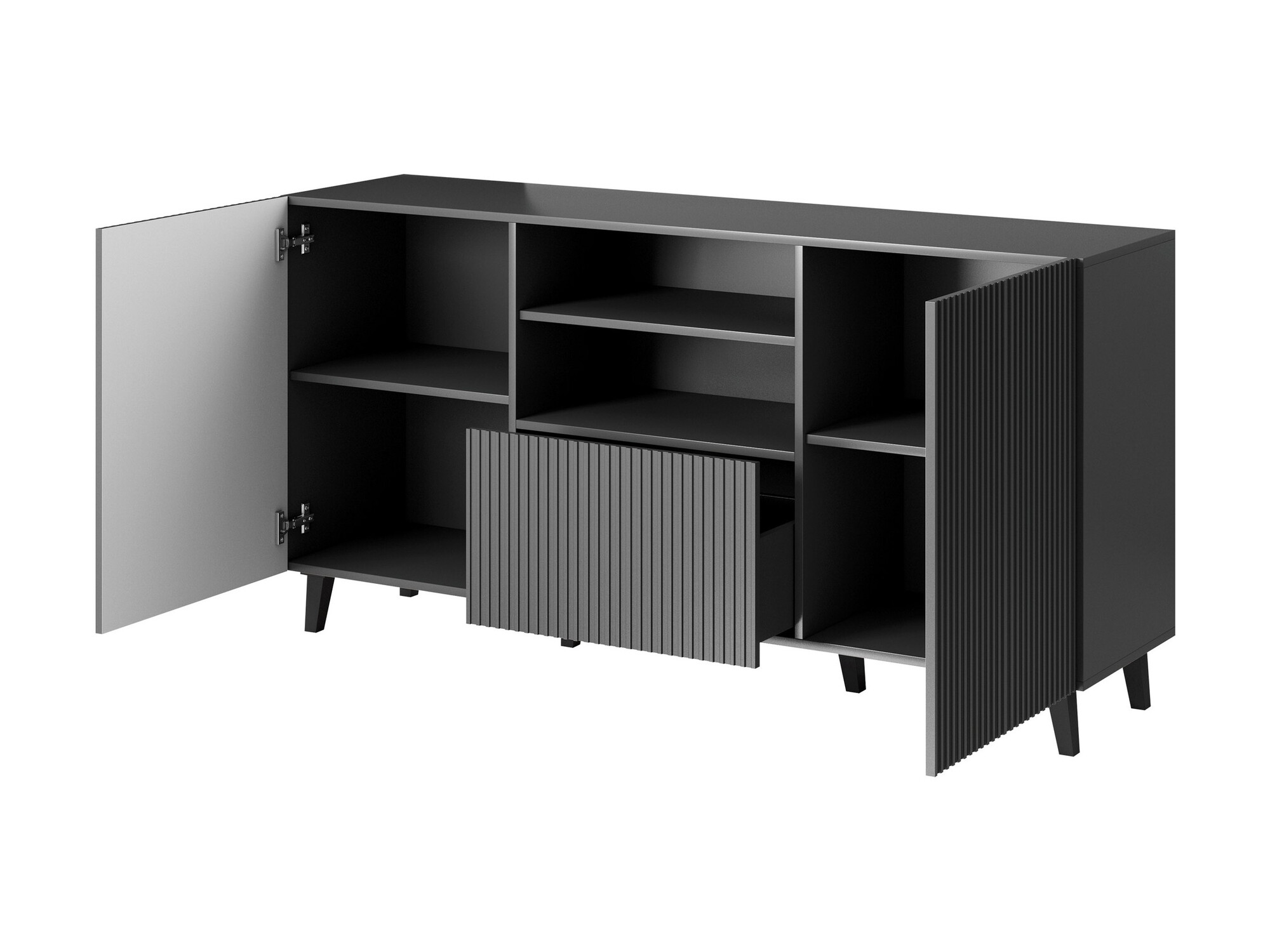 Conjunto de salón Remeta 111 (Antracita)