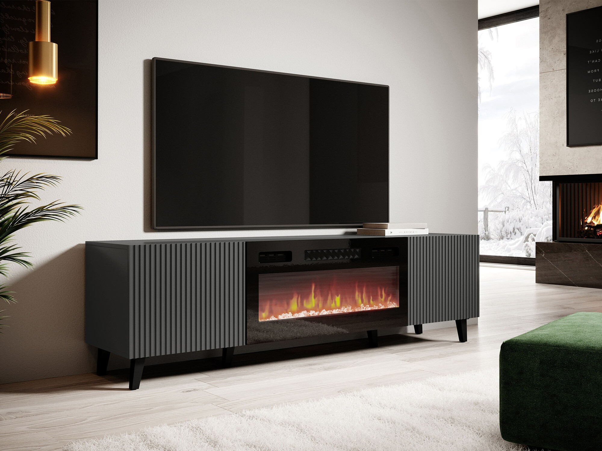 Mueble TV Comes II (Antracita)