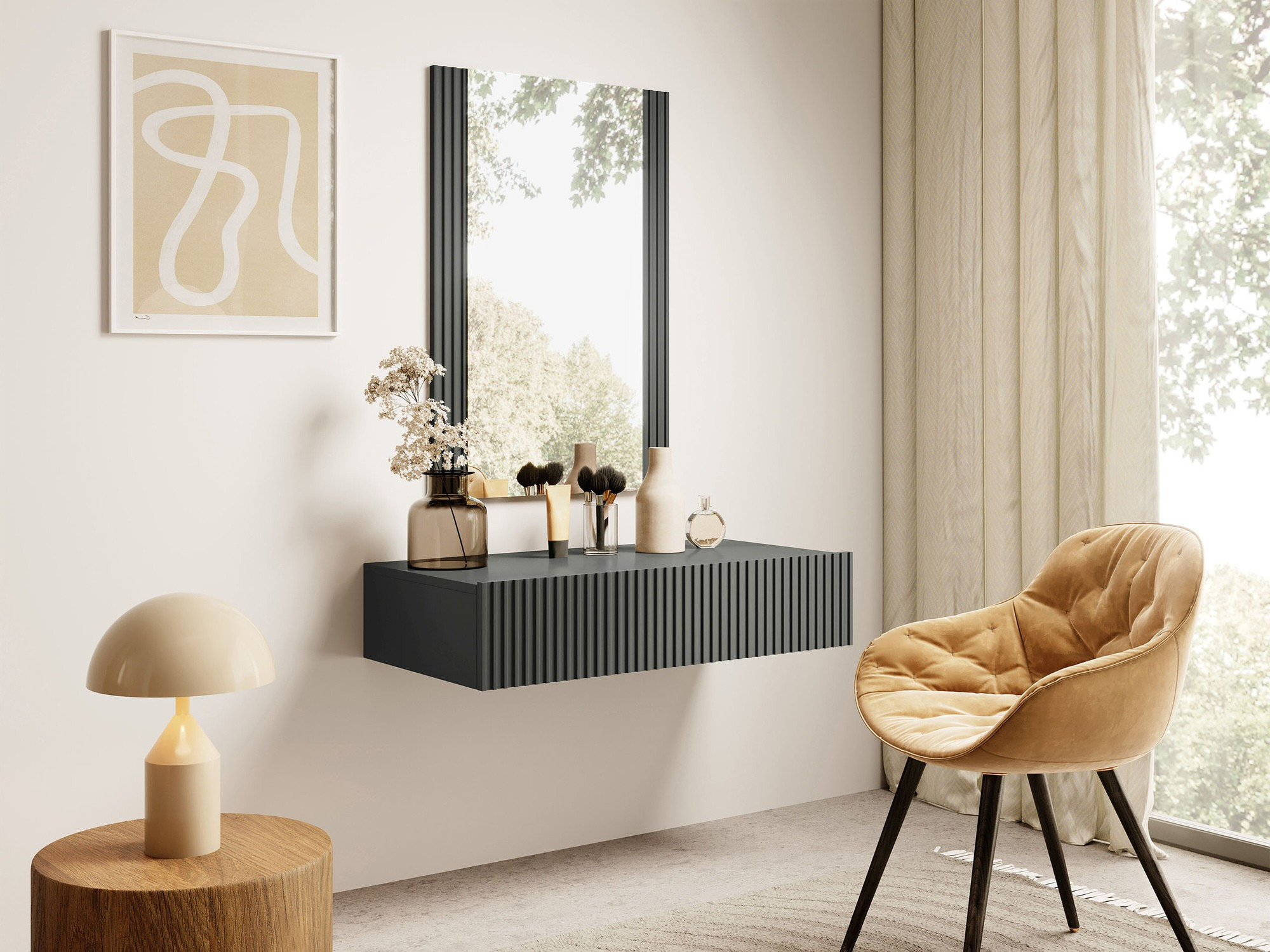 Tocador Remeta 108 (Antracita)