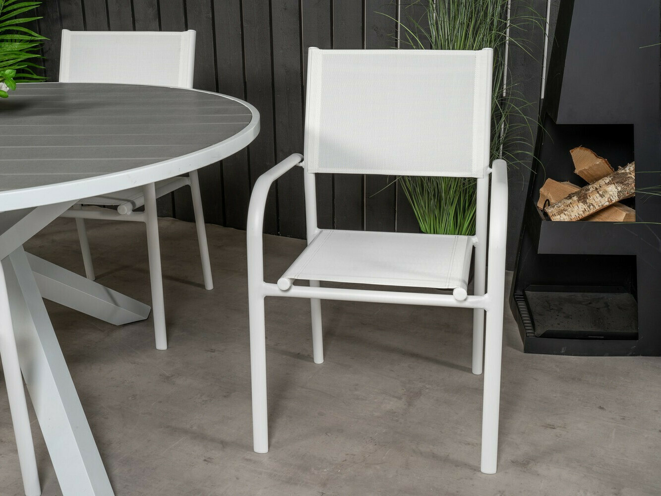 Conjunto de mesa y sillas Dallas 2354