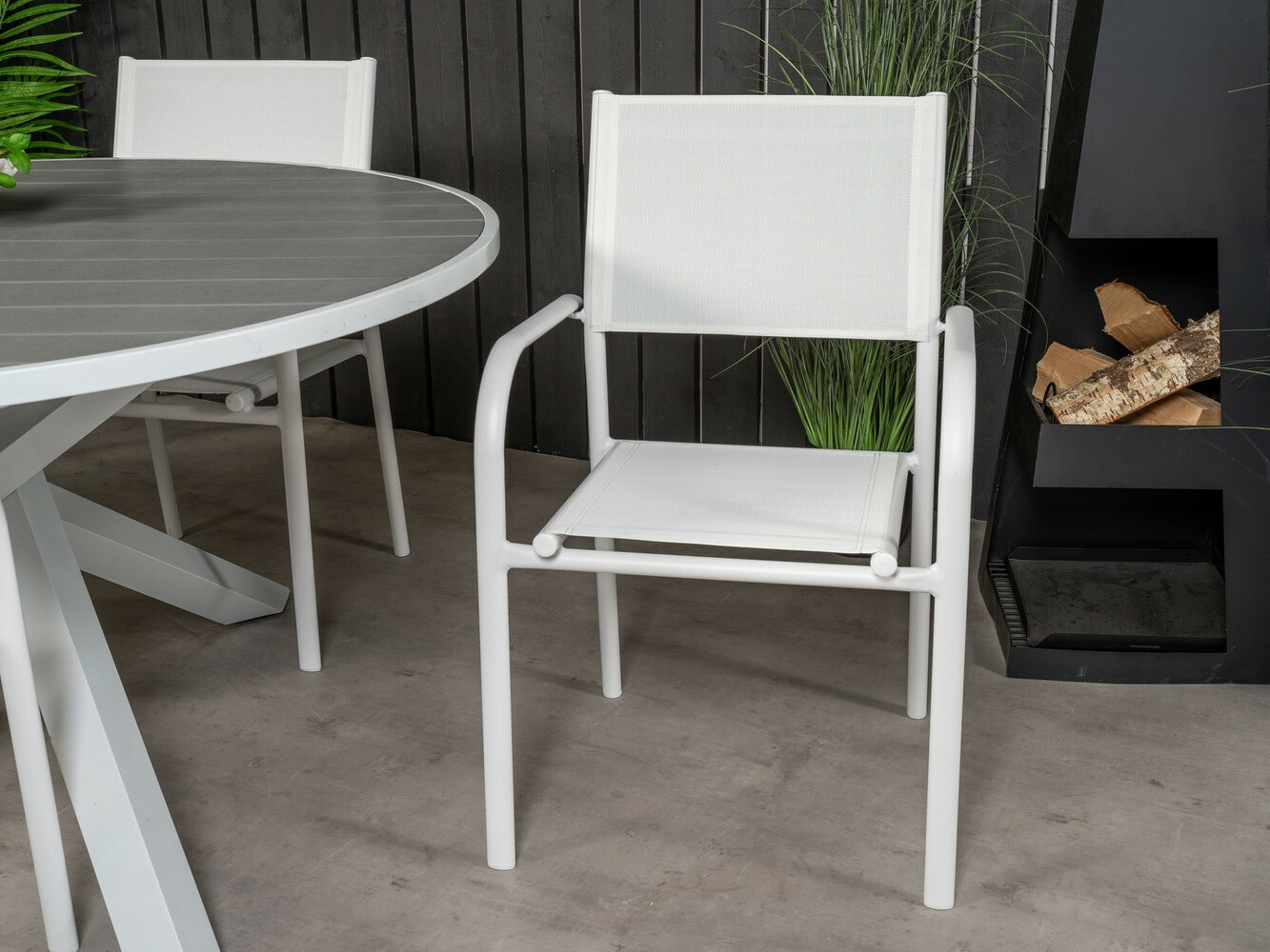 Conjunto de mesa y sillas Dallas 2355