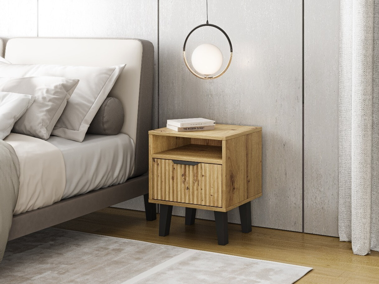 Mesilla de noche Mandeville 281 (Roble Artisan)