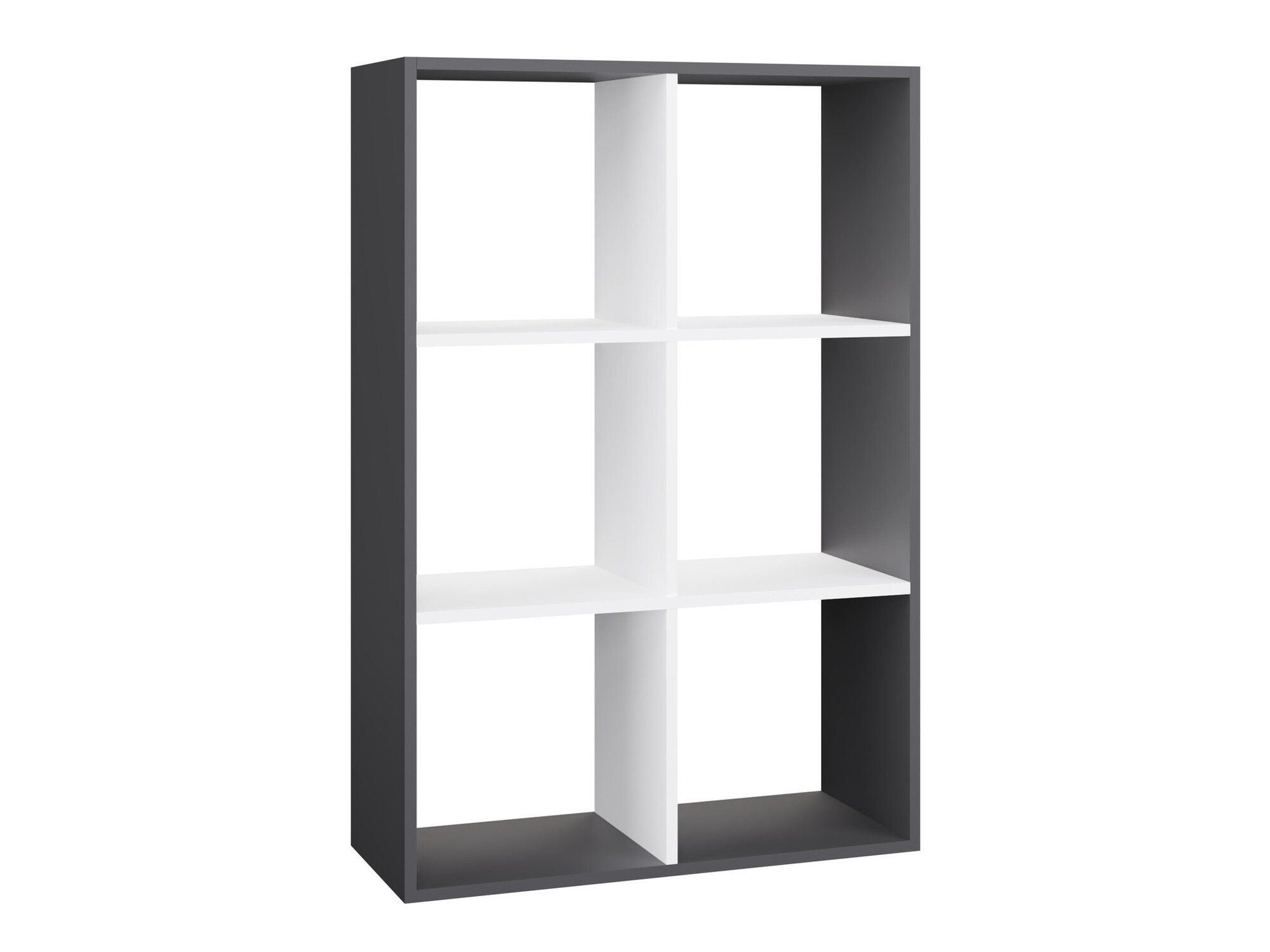 Estantería Mandeville 287 (Blanco + Antracita)