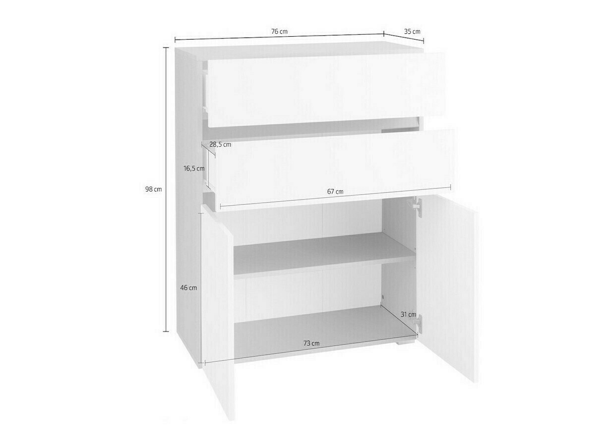 Armario de pie para baño Soncamu 101 (Antracita + Roble claro)