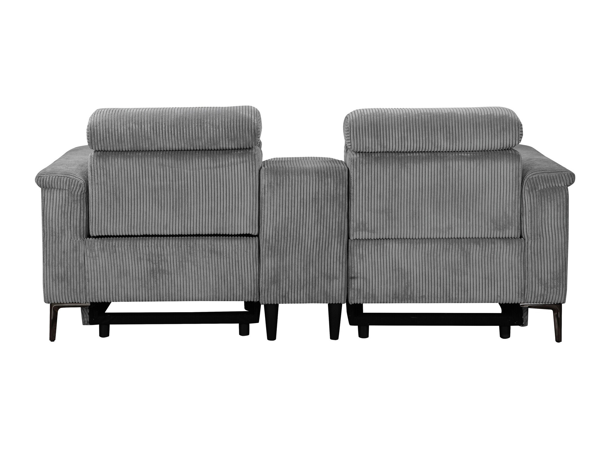 Sofá reclinable Denton 1467 (Gris)