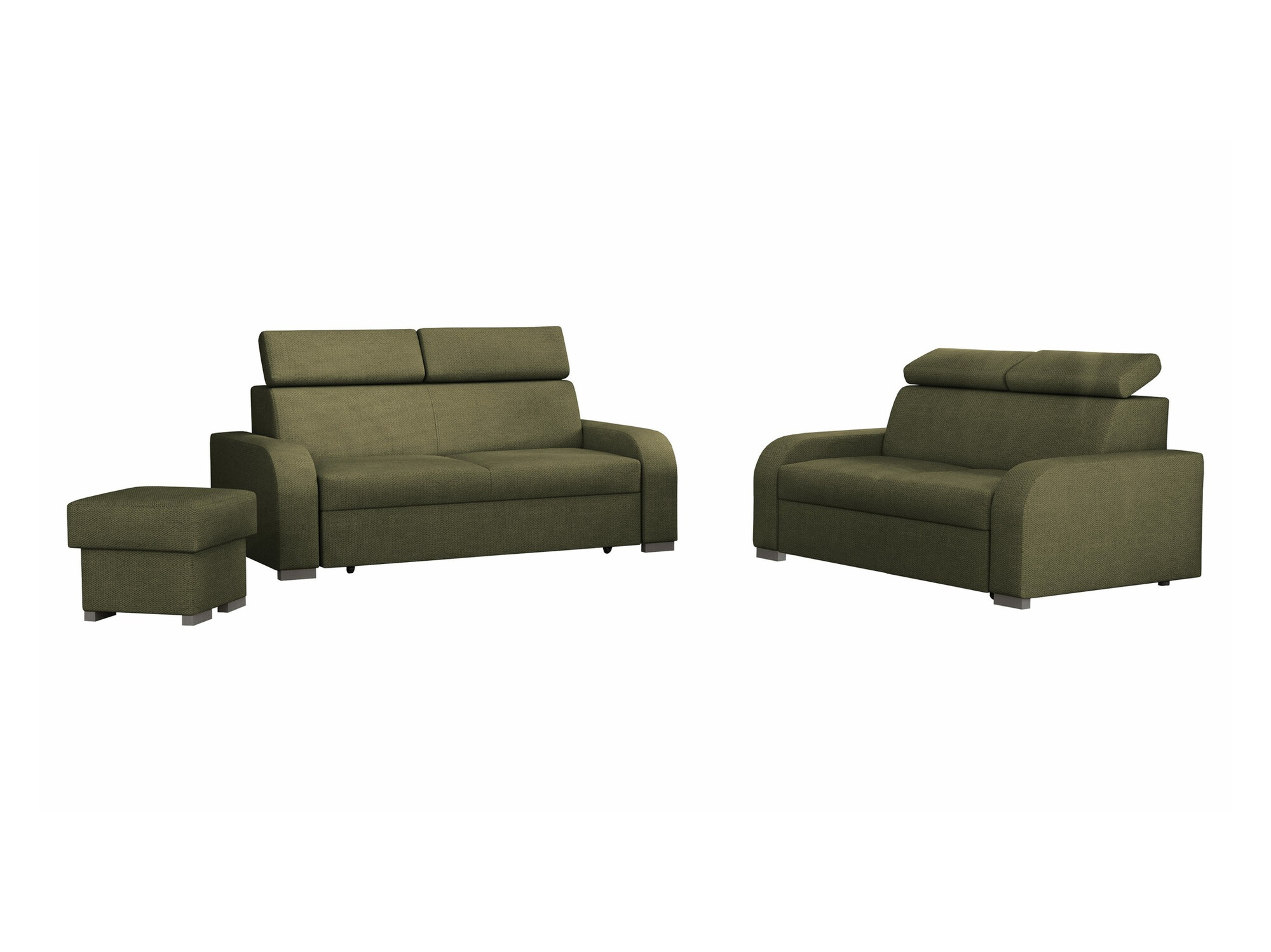 Conjunto de muebles tapizado Ovos I (Crown 11)