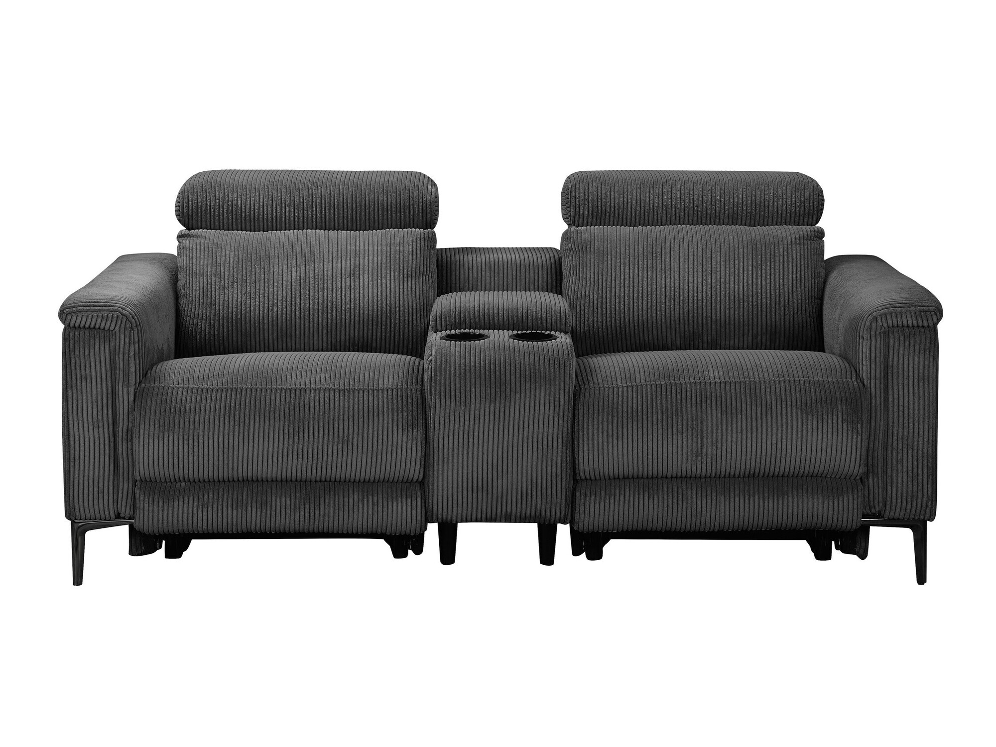 Sofá reclinable Denton 1468 (Antracita)