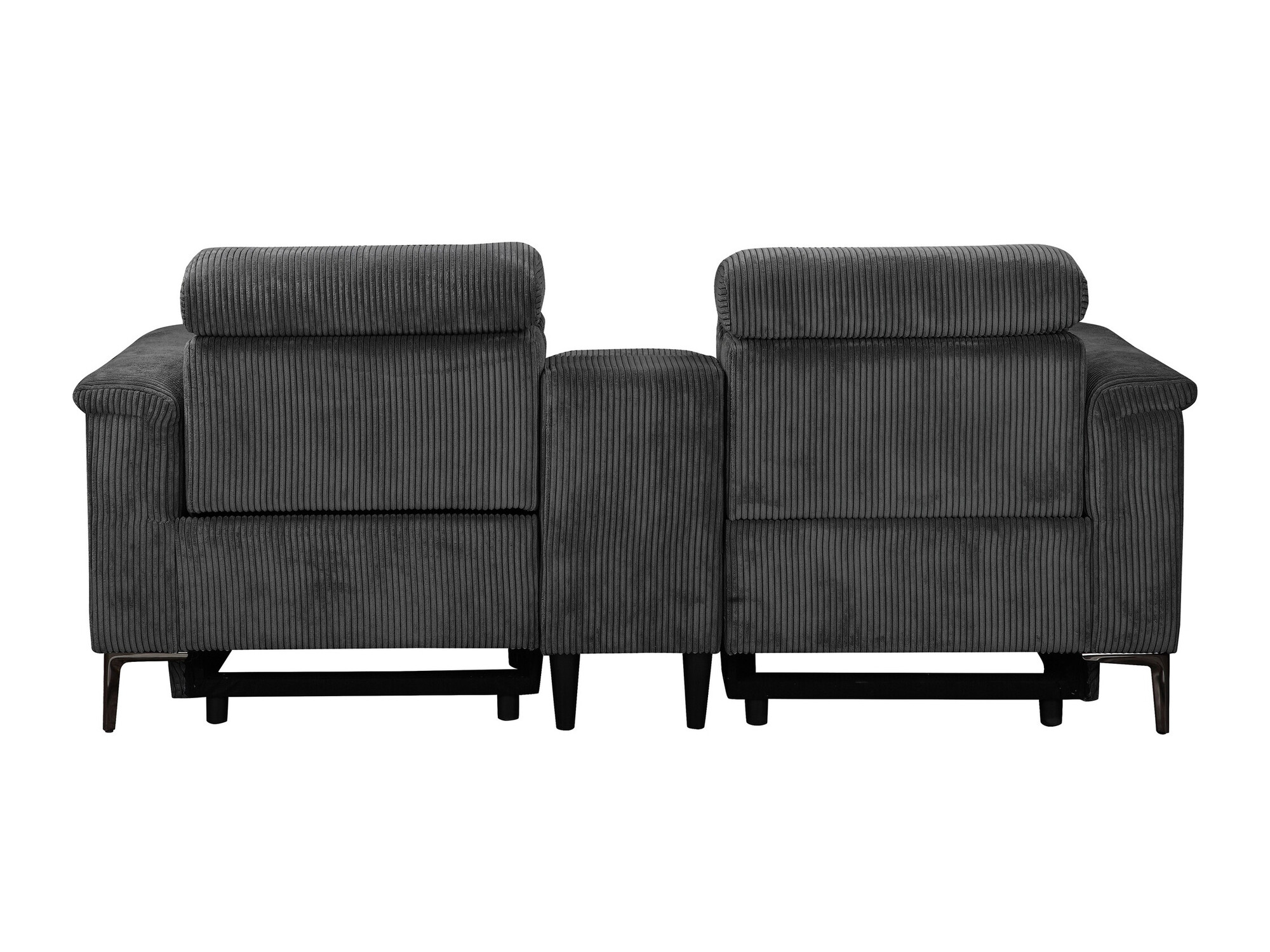 Sofá reclinable Denton 1468 (Antracita)