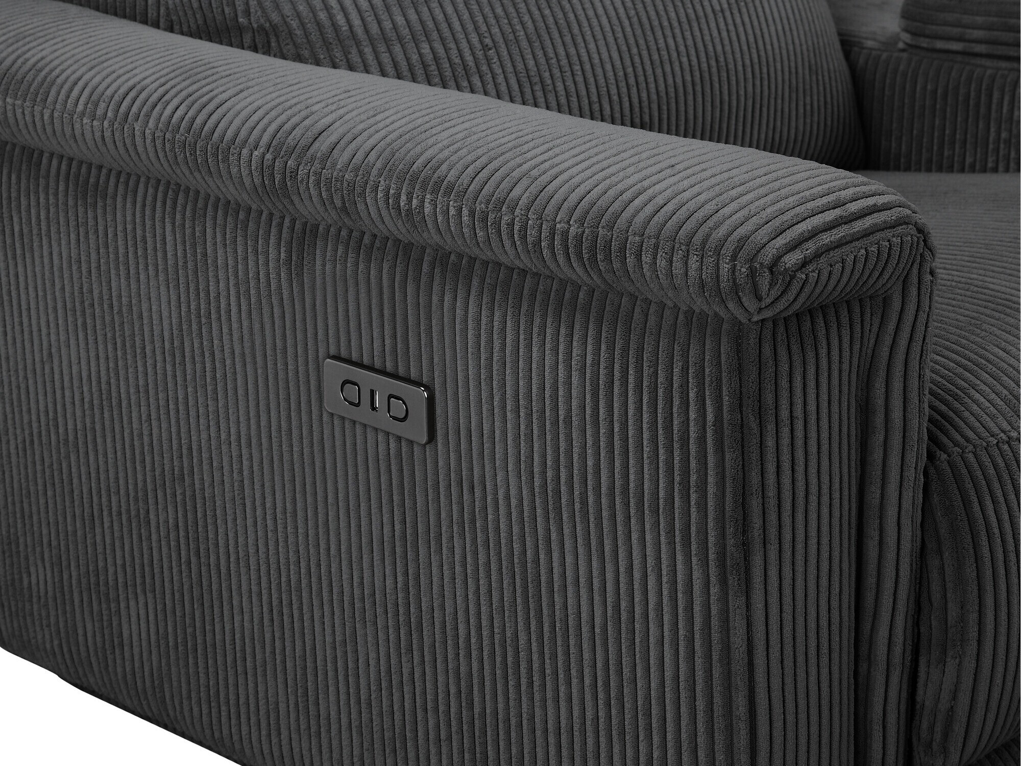 Sofá reclinable Denton 1468 (Antracita)