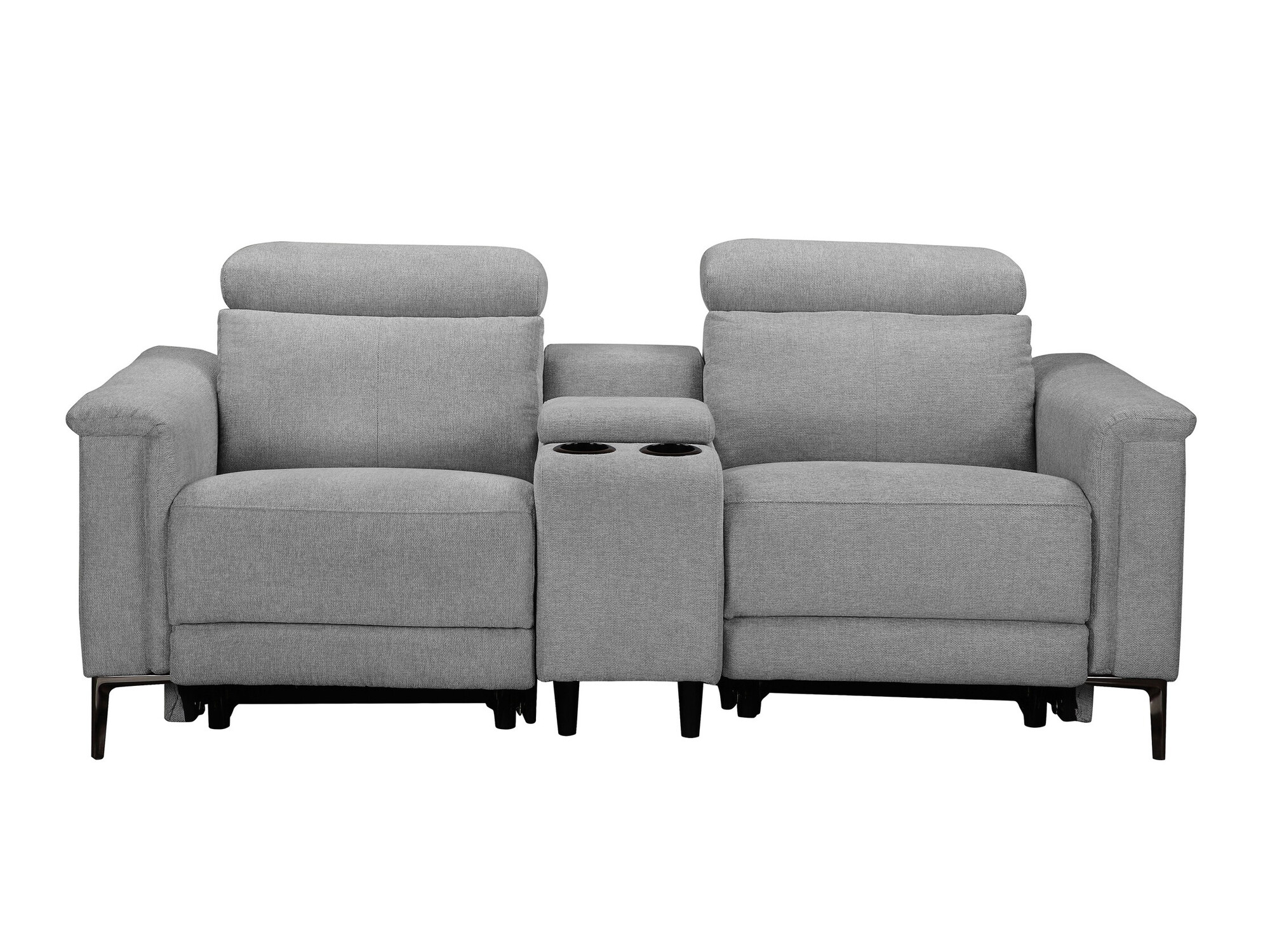 Sofá reclinable Denton 1468 (Gris)