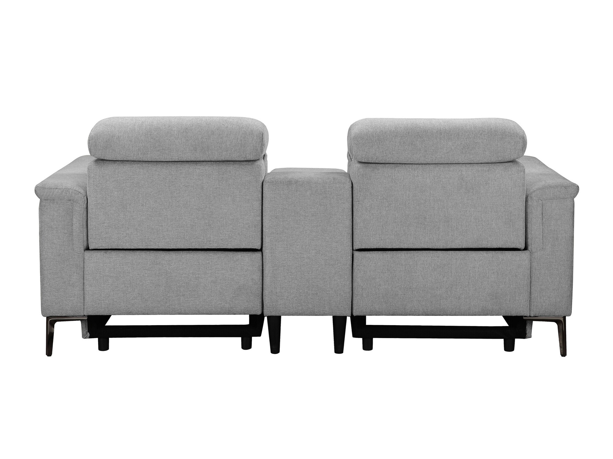 Sofá reclinable Denton 1468 (Gris)