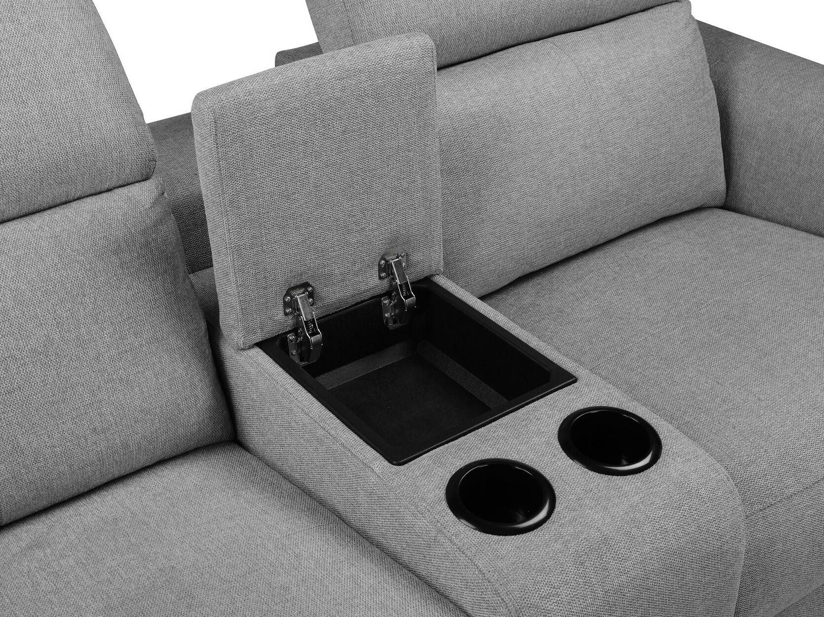 Sofá reclinable Denton 1468 (Gris)