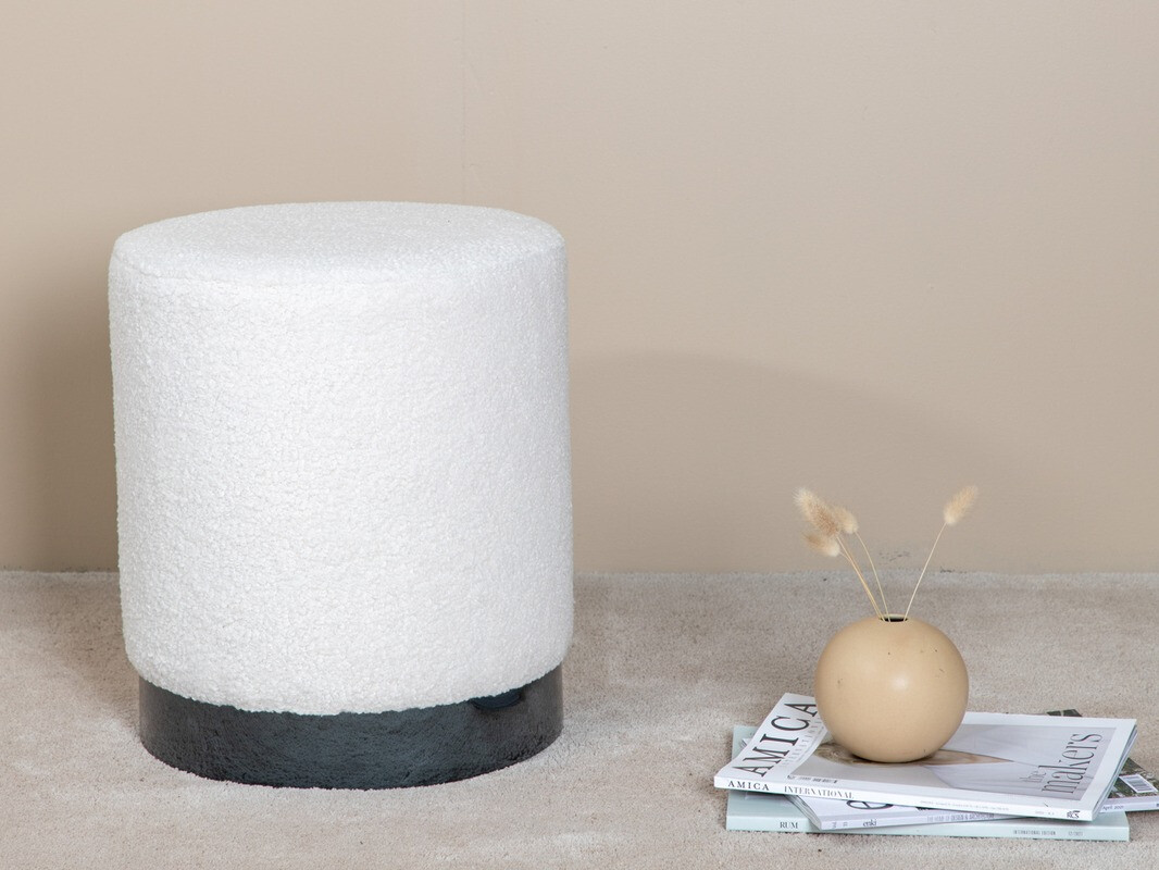 Reposapiés Dallas 2936 (Blanco + Negro brillante)