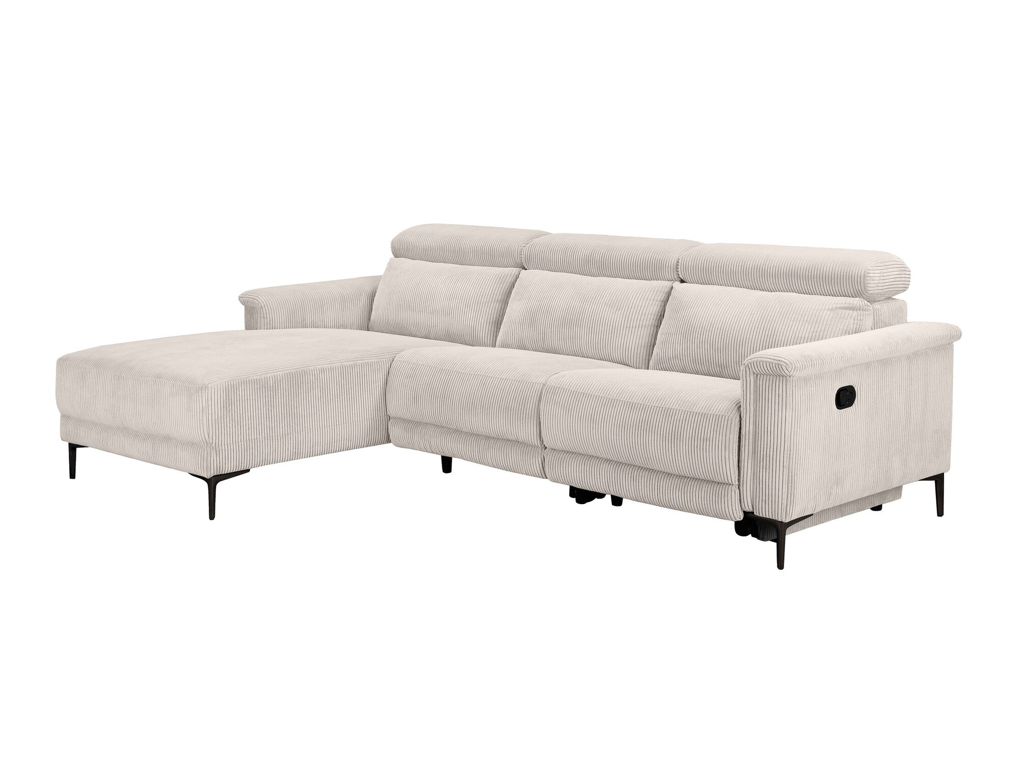 Sillón reclinable de ángulo suave Denton 1474 (Crema)