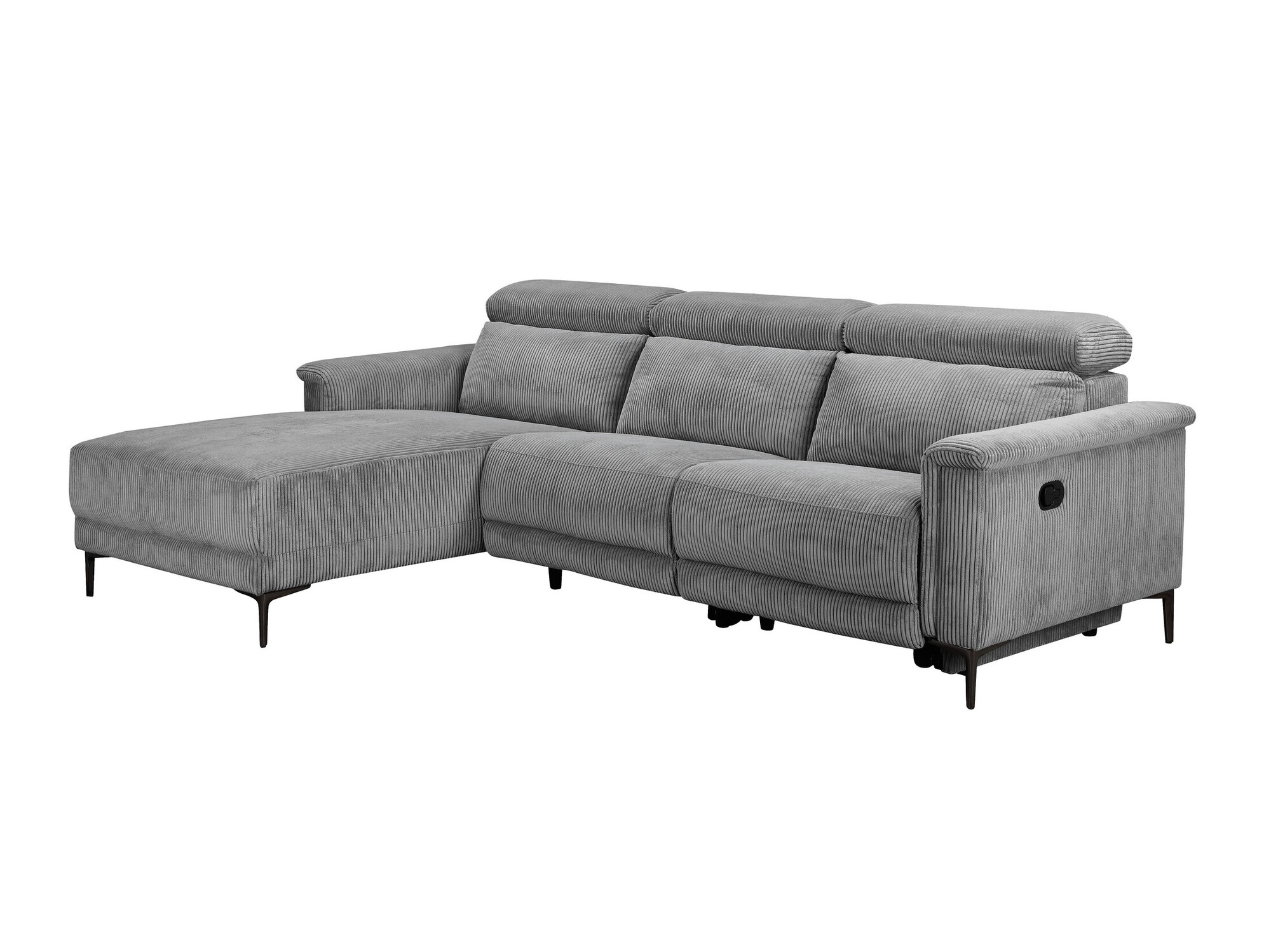 Sillón reclinable de ángulo suave Denton 1474 (Gris)