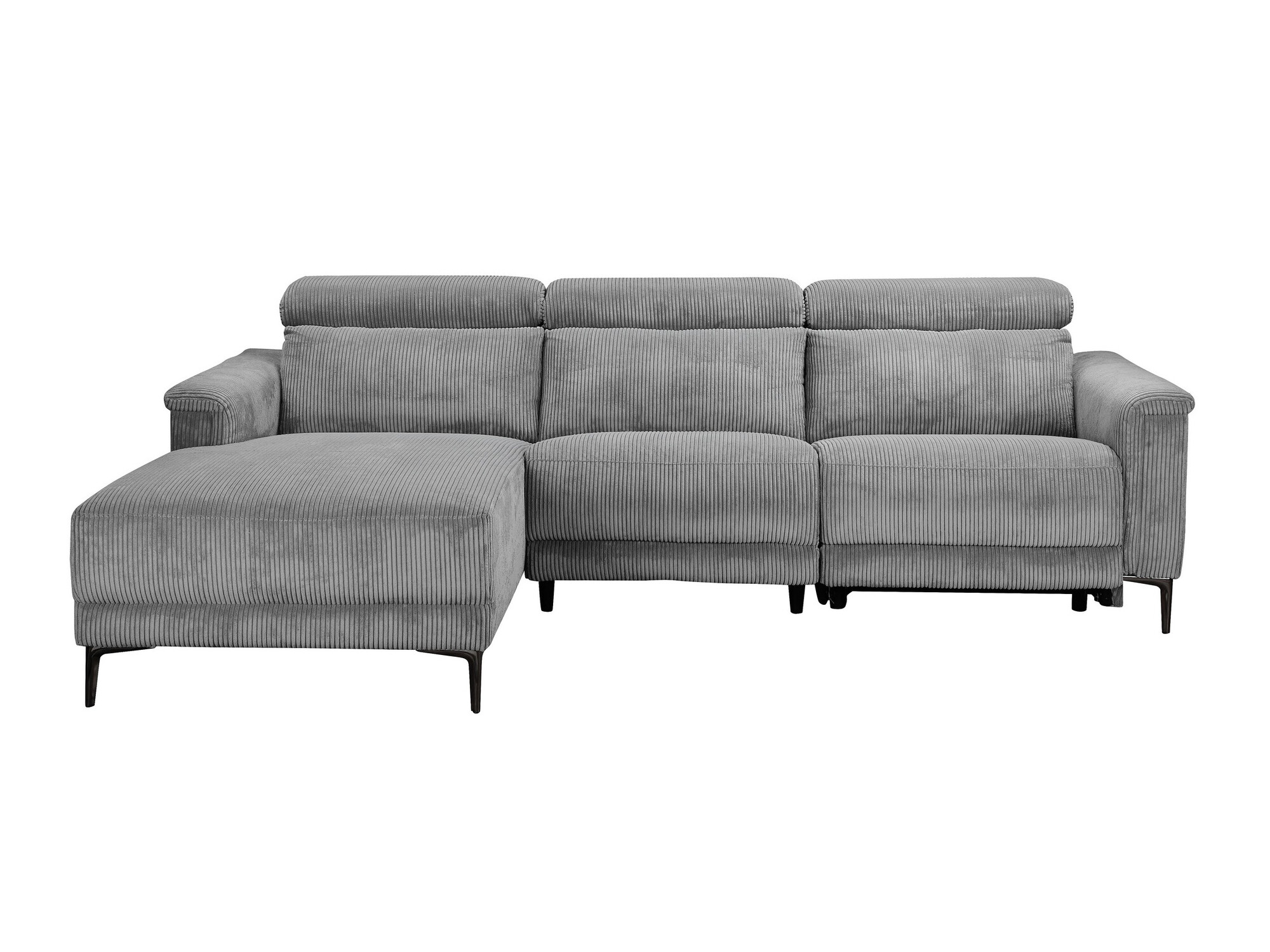 Sillón reclinable de ángulo suave Denton 1474 (Gris)
