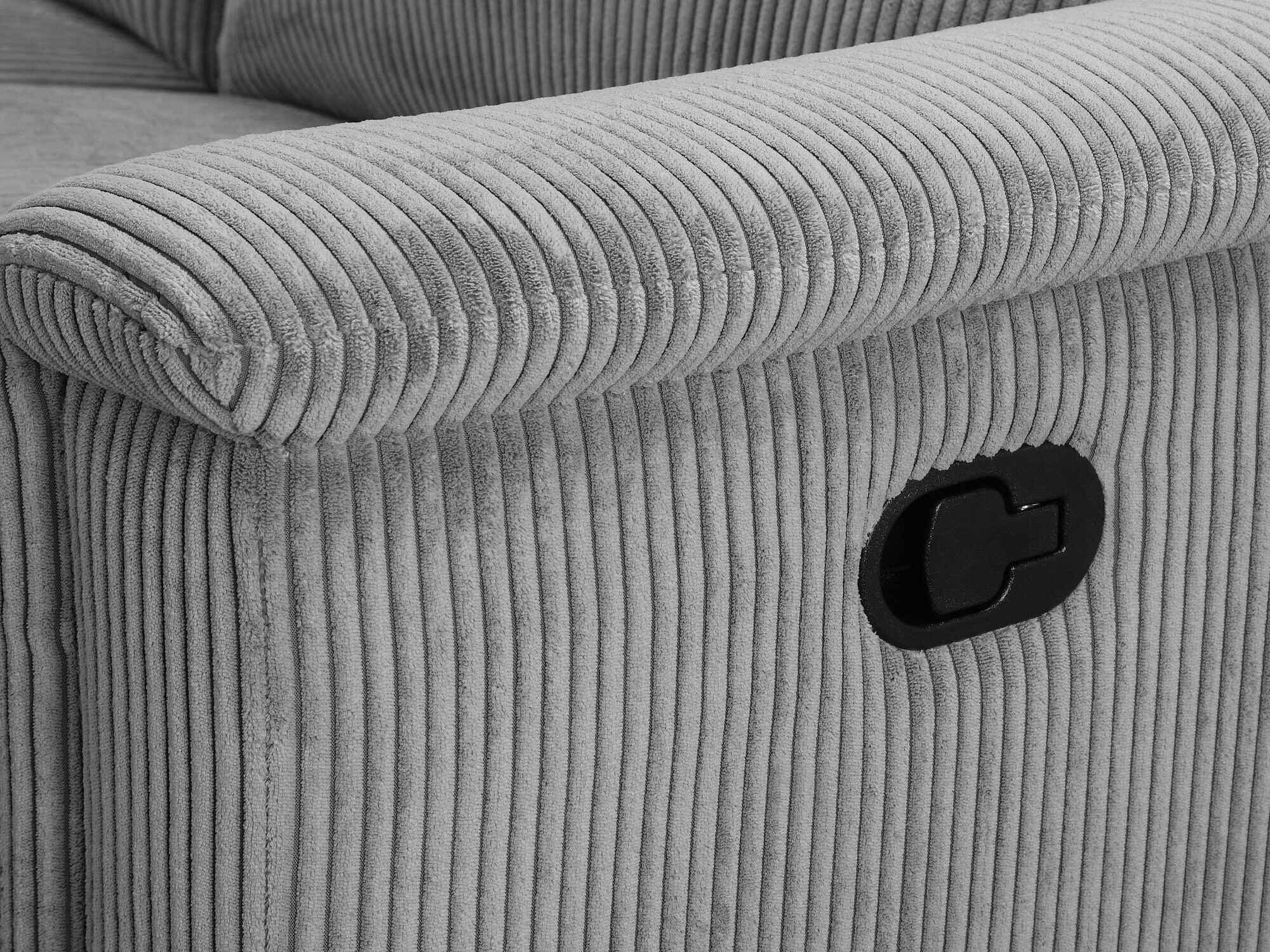 Sillón reclinable de ángulo suave Denton 1474 (Gris)
