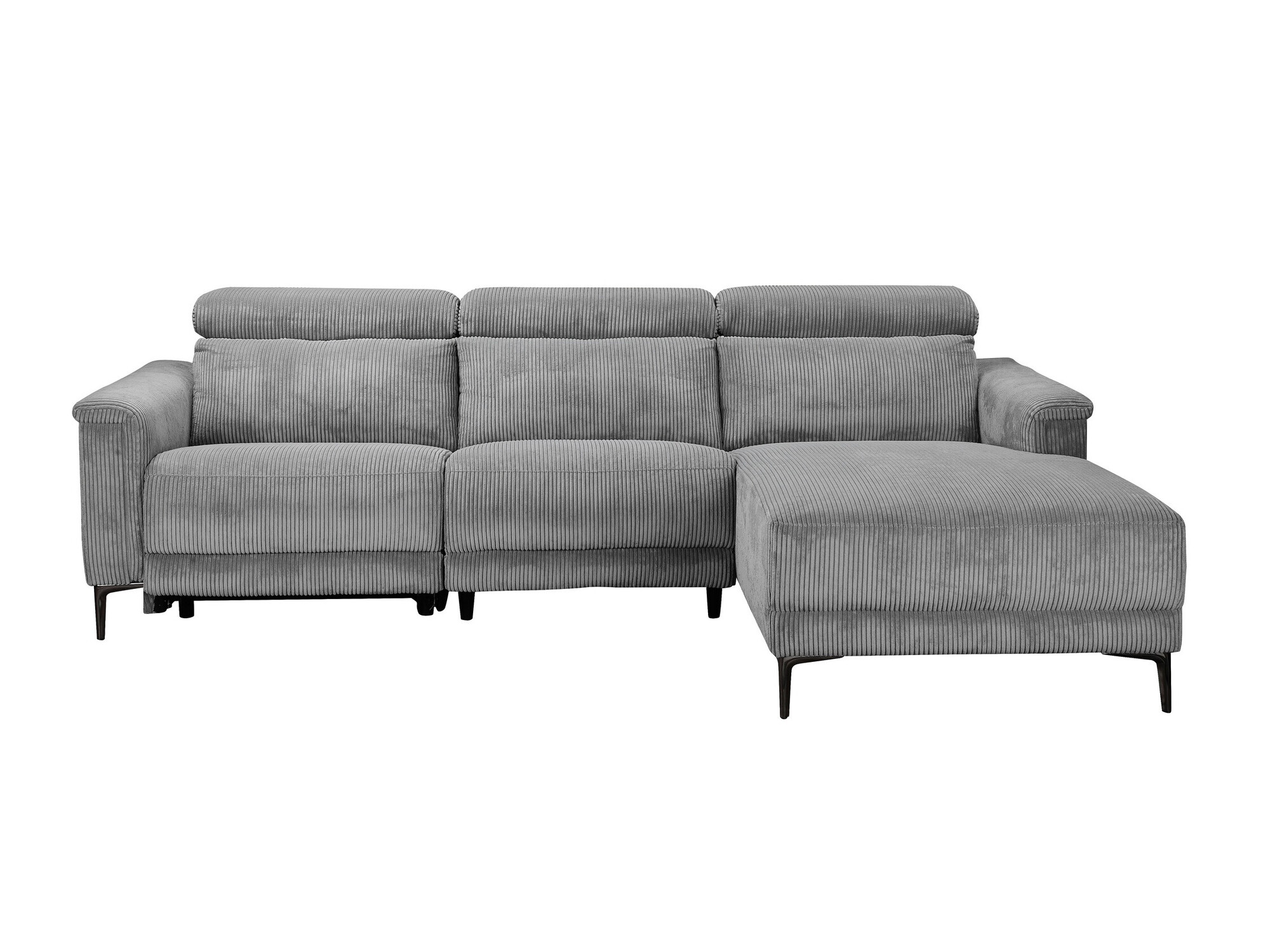 Sillón reclinable de ángulo suave Denton 1474 (Gris)