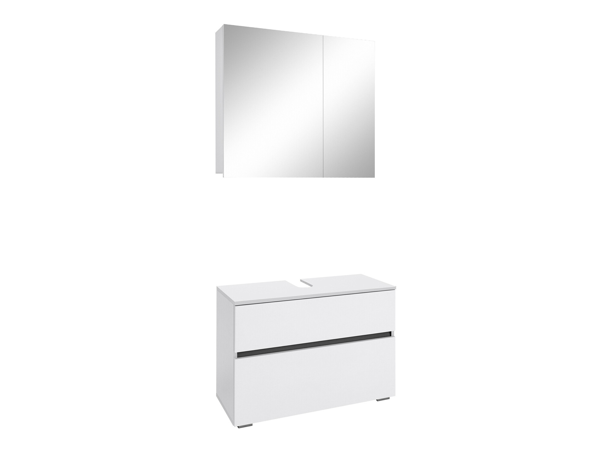 Conjunto de mueble de baño Soncamu 116 (Blanco)