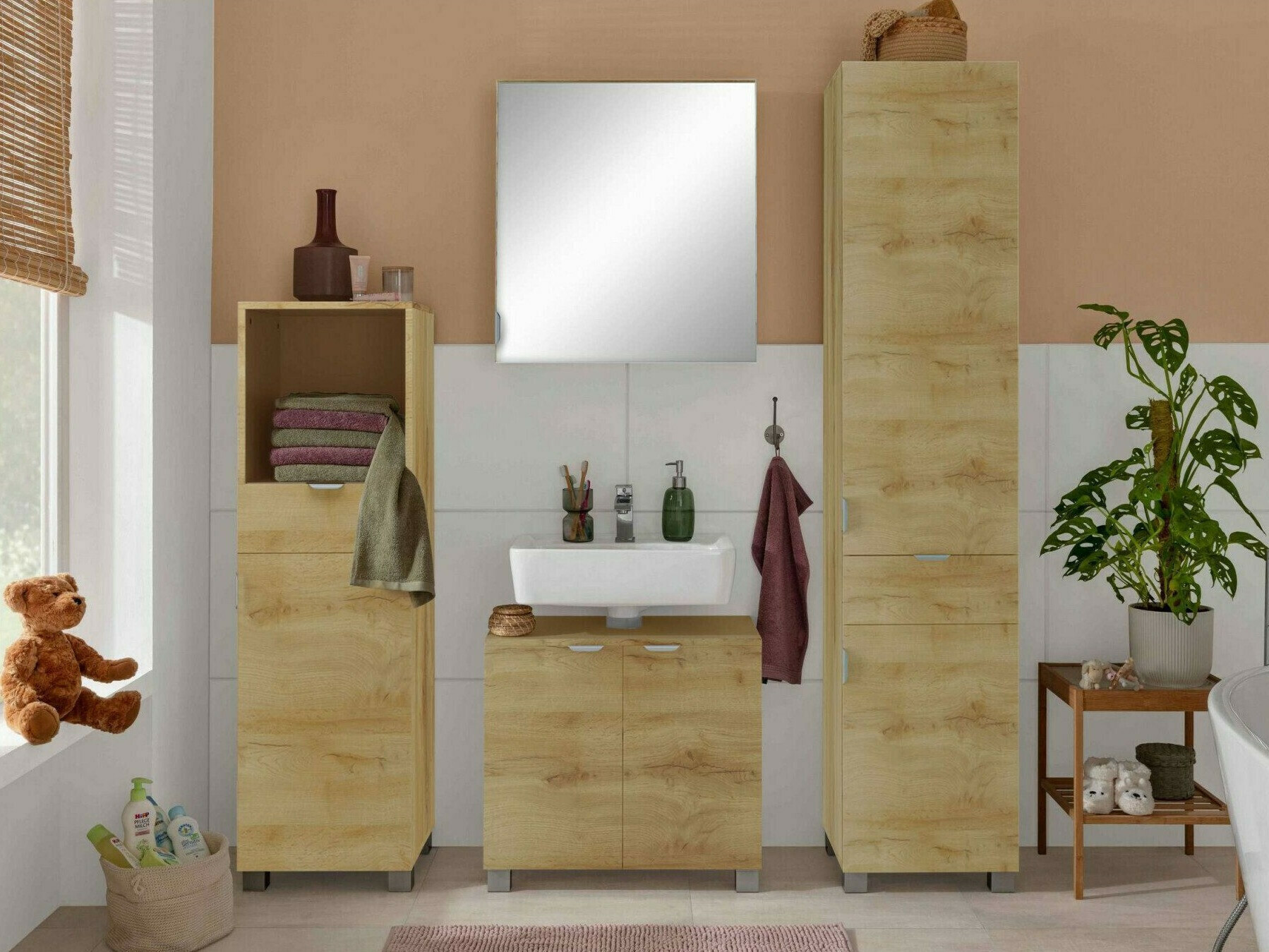 Conjunto de mueble de baño Tivcore 100