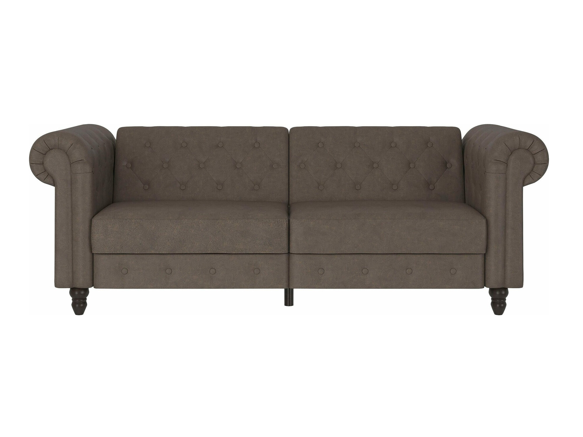 Sofá chesterfield Tulsa 217 (Marrón oscuro)