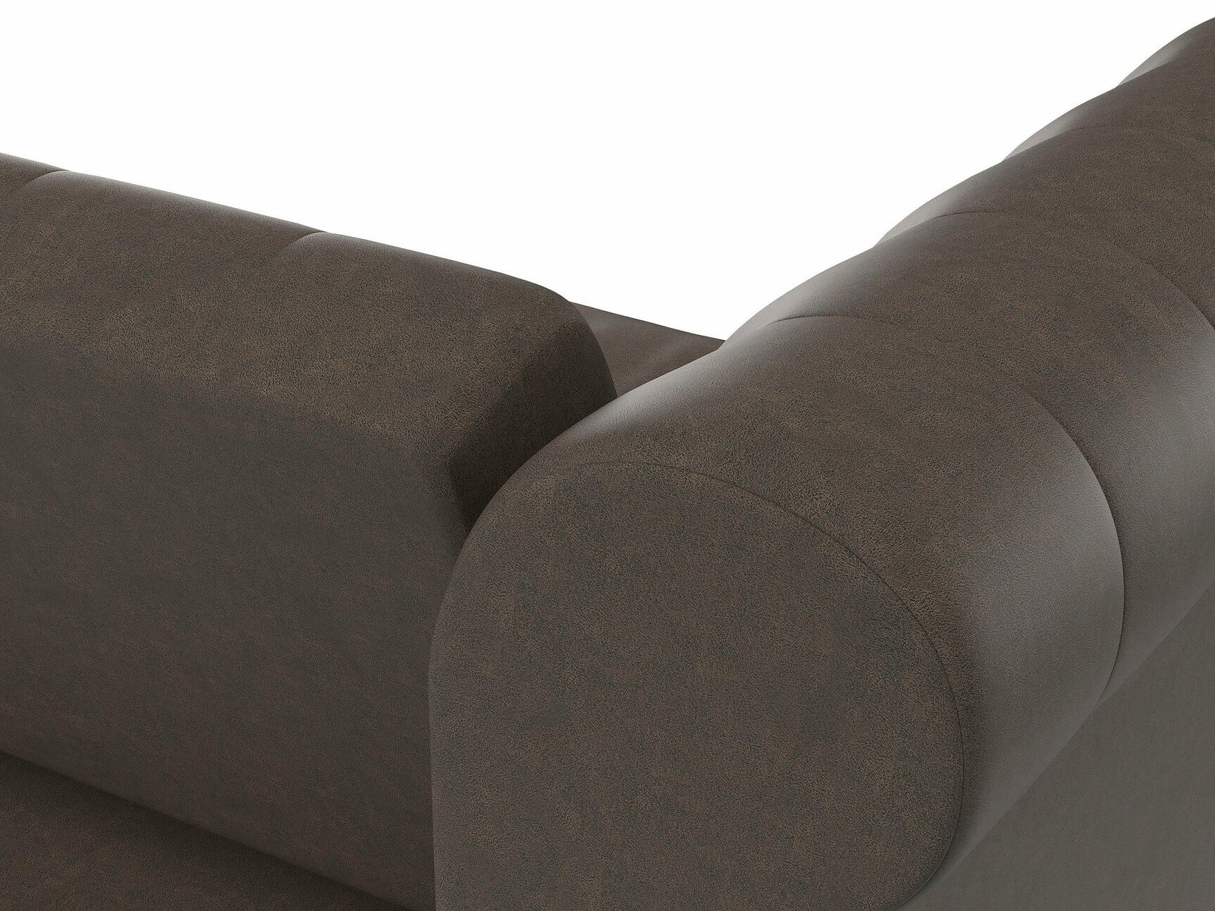 Sofá chesterfield Tulsa 217 (Marrón oscuro)