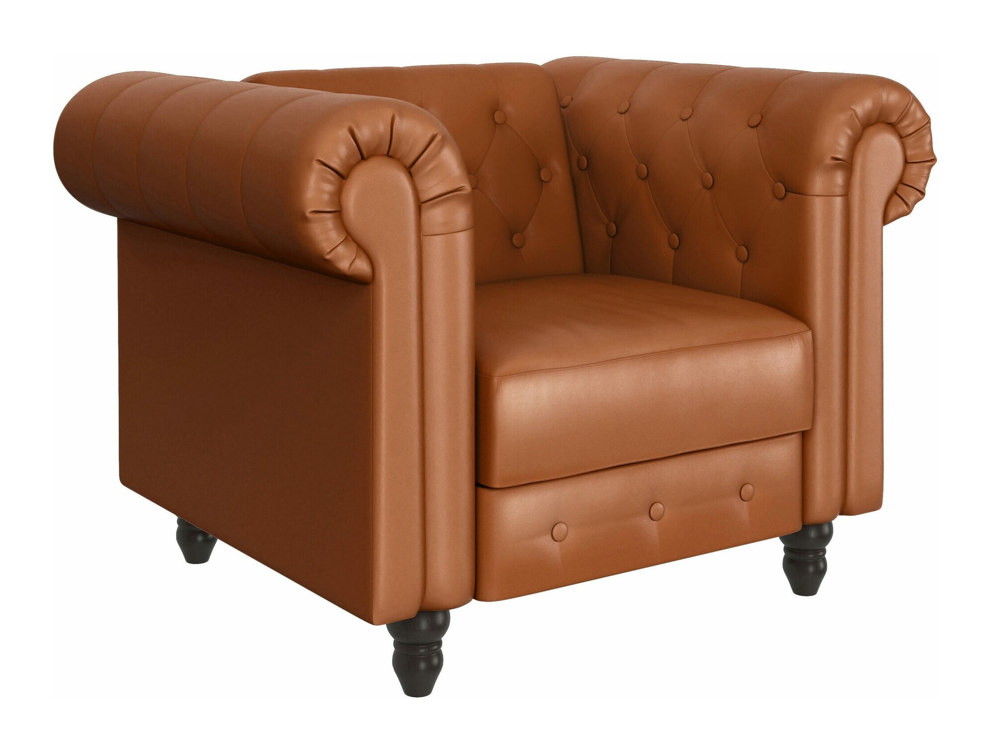 Chesterfield sillón Tulsa 630 (Marrón)