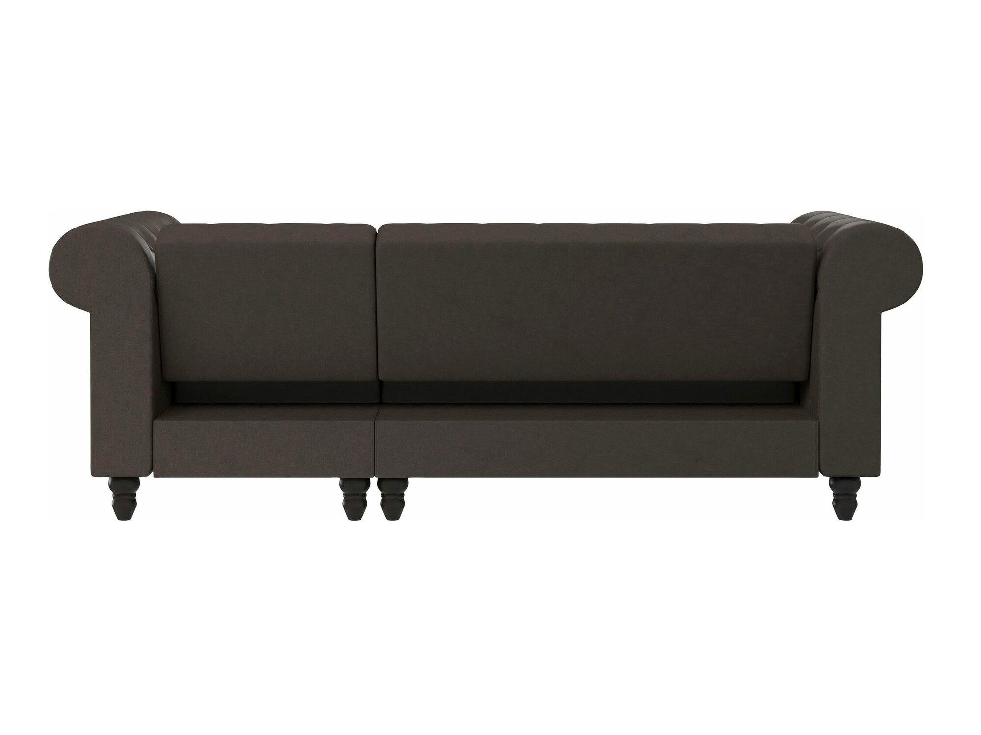 Chesterfield sofá rinconero Tulsa 622 (Marrón oscuro)