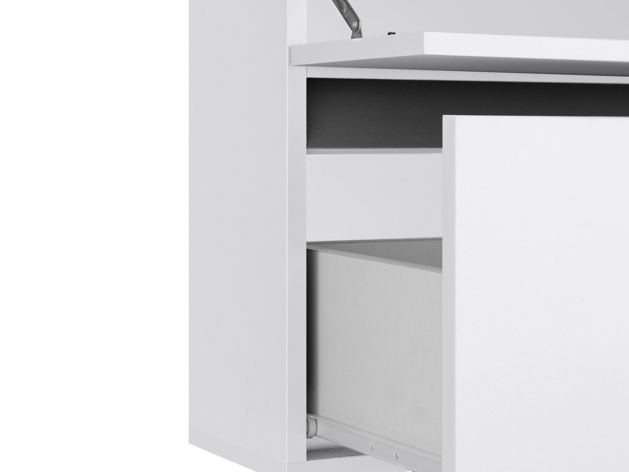 Conjunto de mueble de baño Soncamu 117 (Blanco)