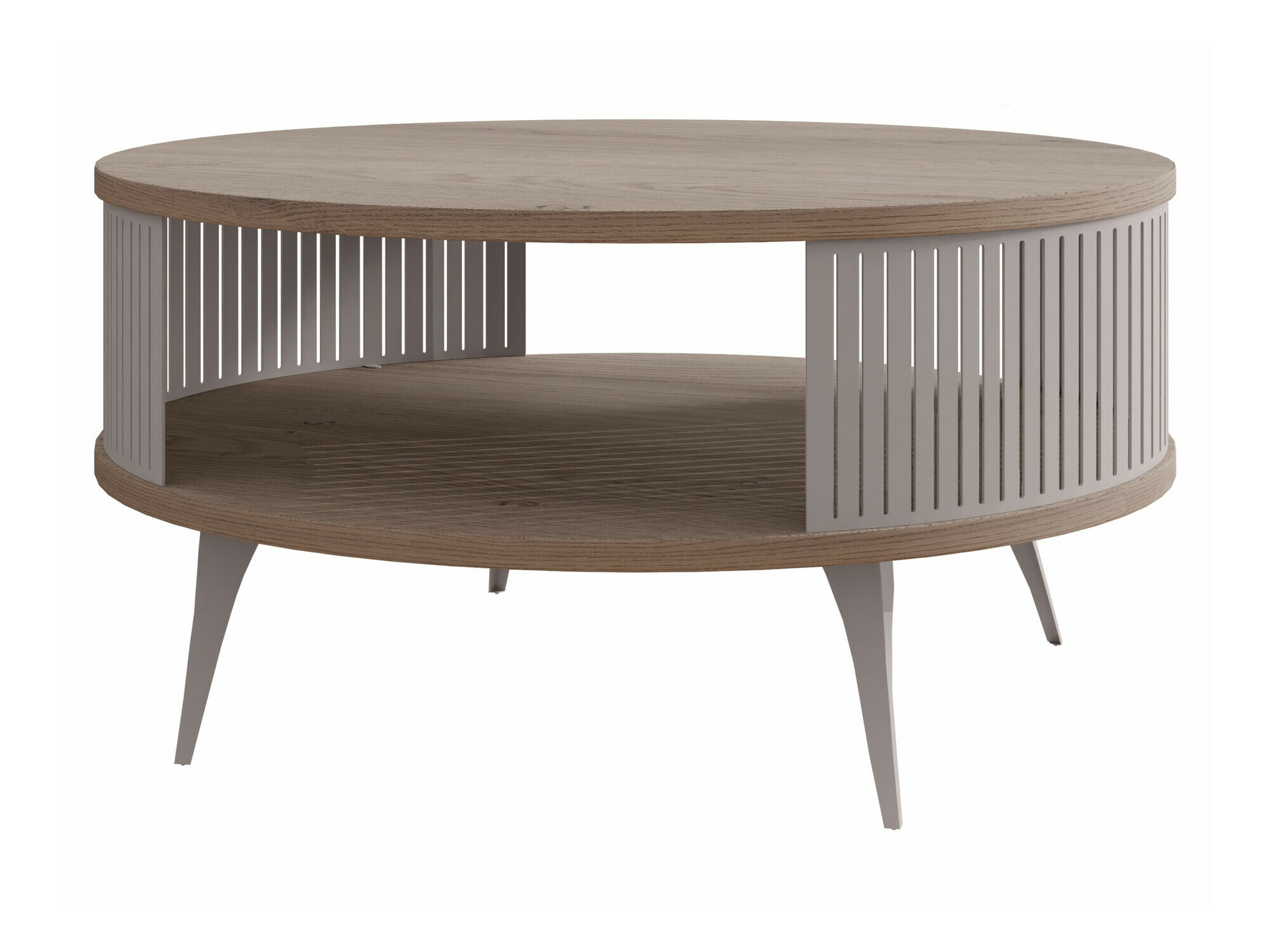 Mesa de centro Vitum VI (Cachemira + Luminoso madera)