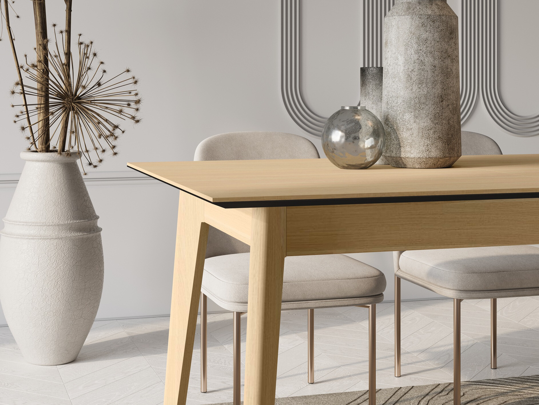 Mesa Fresno 174 (Roble claro)