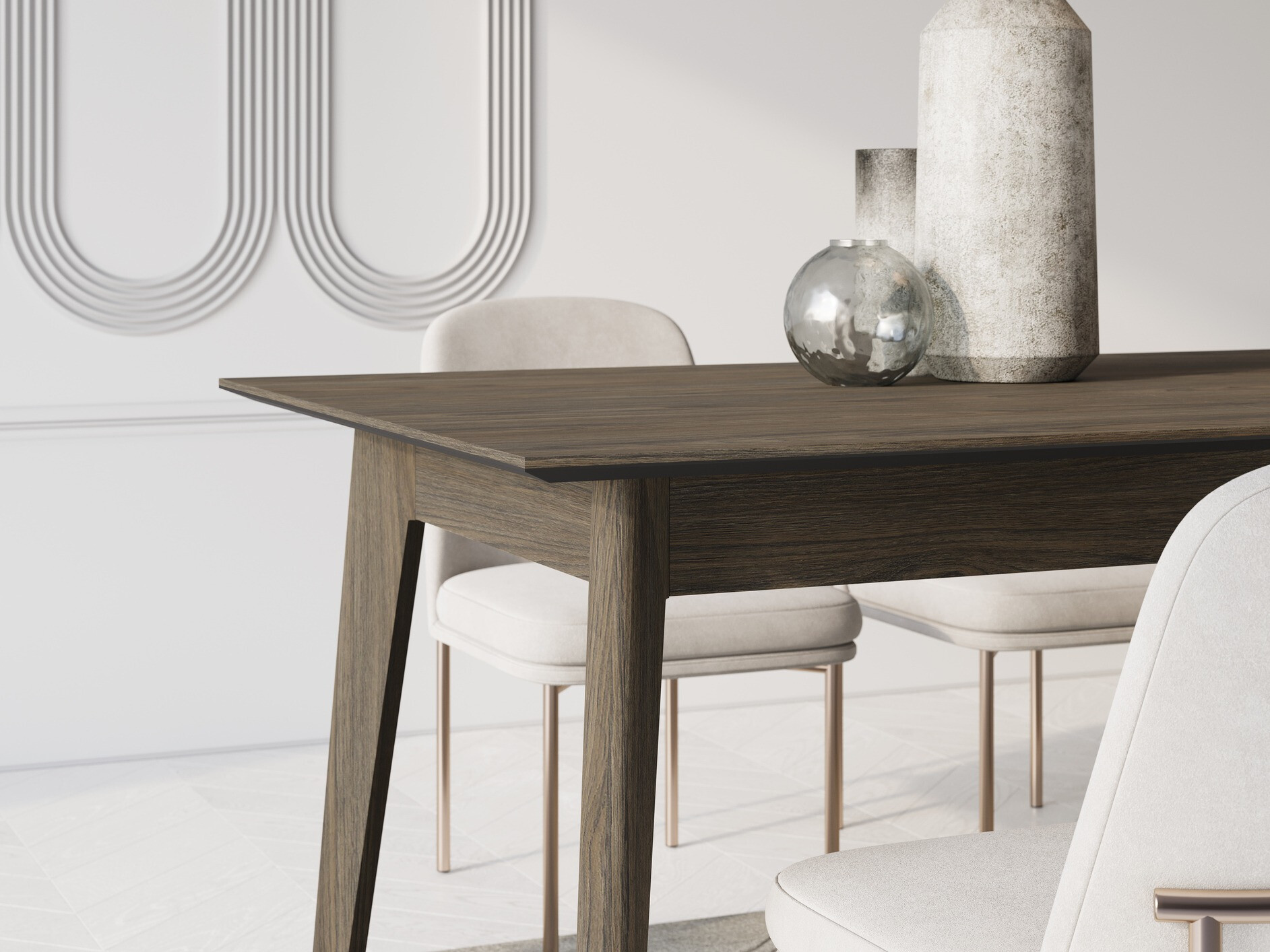 Mesa Fresno 174 (Roble oscuro)