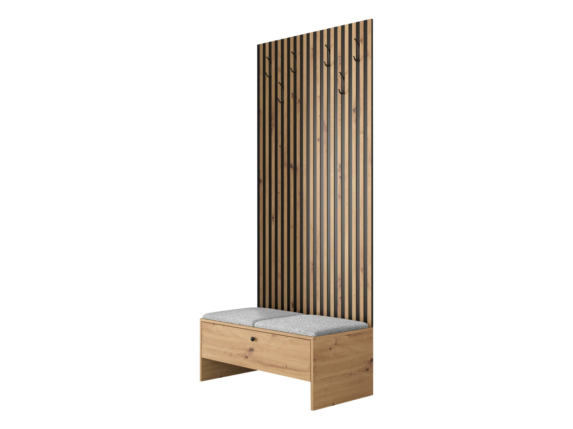 Conjunto para recibidor Donio IV (Roble Artisan + Abriamo 06)