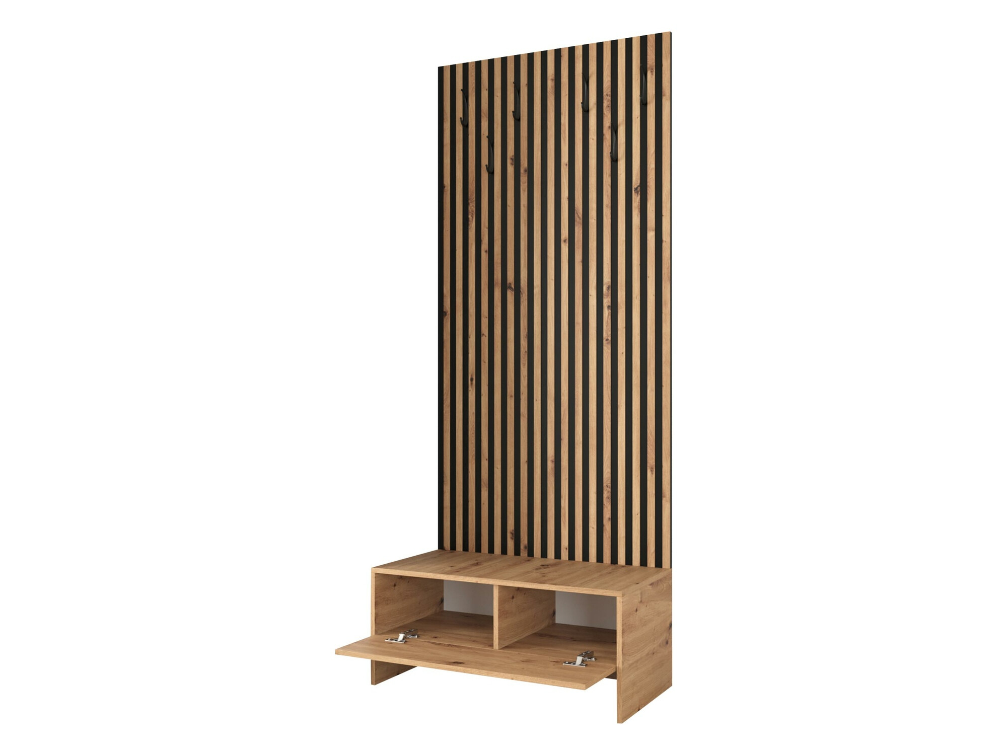 Conjunto para recibidor Hartford 321 (Roble Artisan + Soft 011)