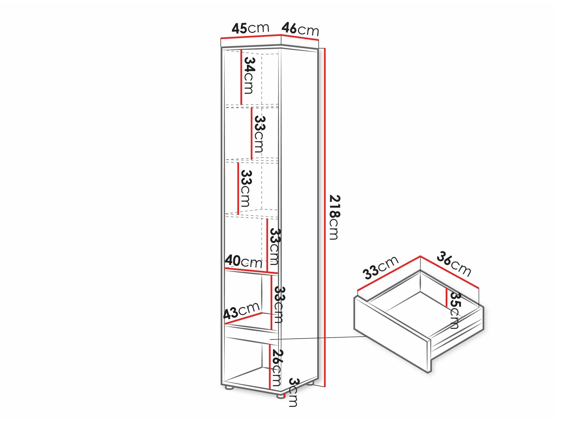 Conjuntos de muebles Concept Pro Lenart Levfere 144 (Gris)