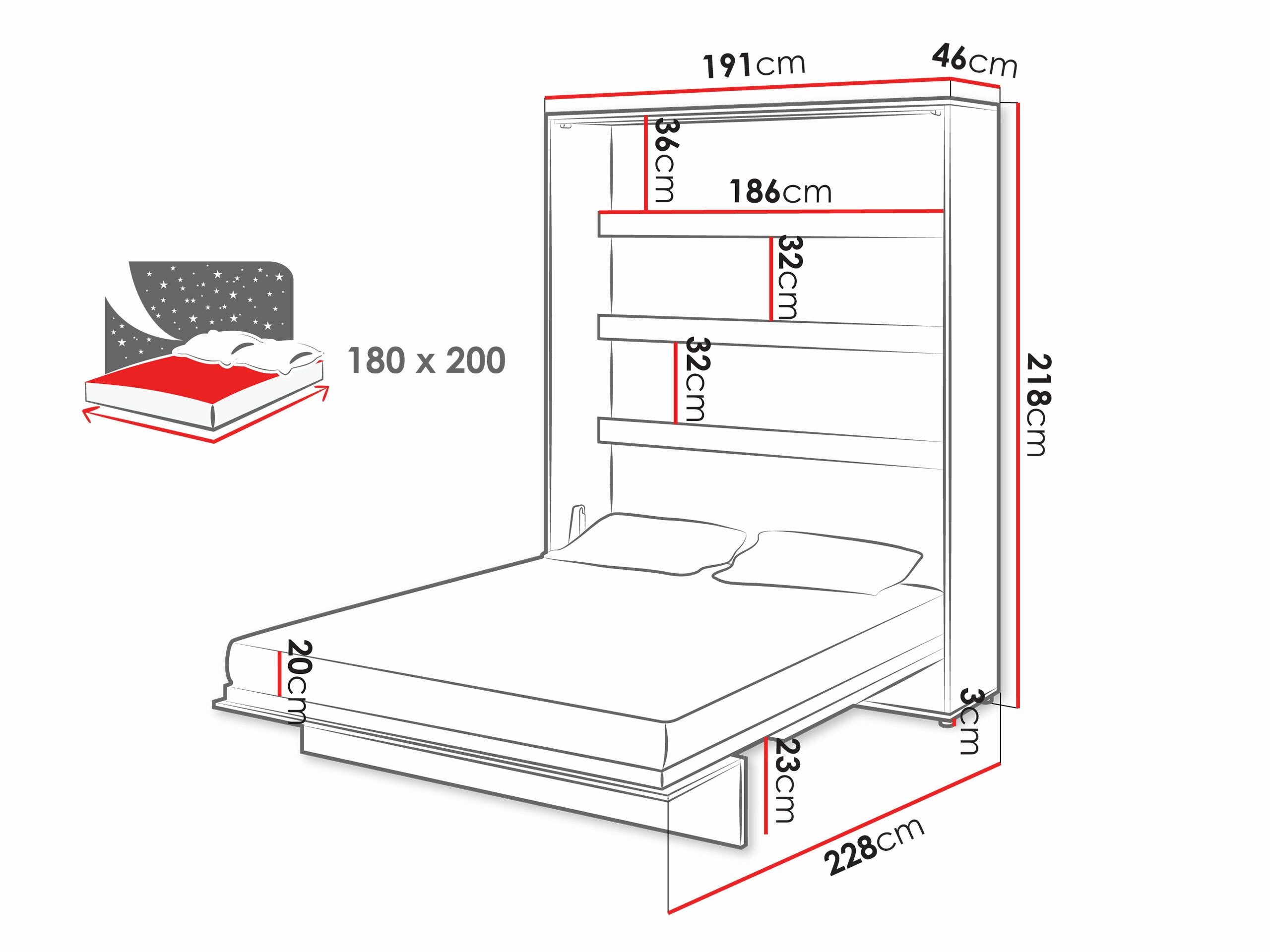 Conjuntos de muebles Concept Pro Lenart Levfere 129