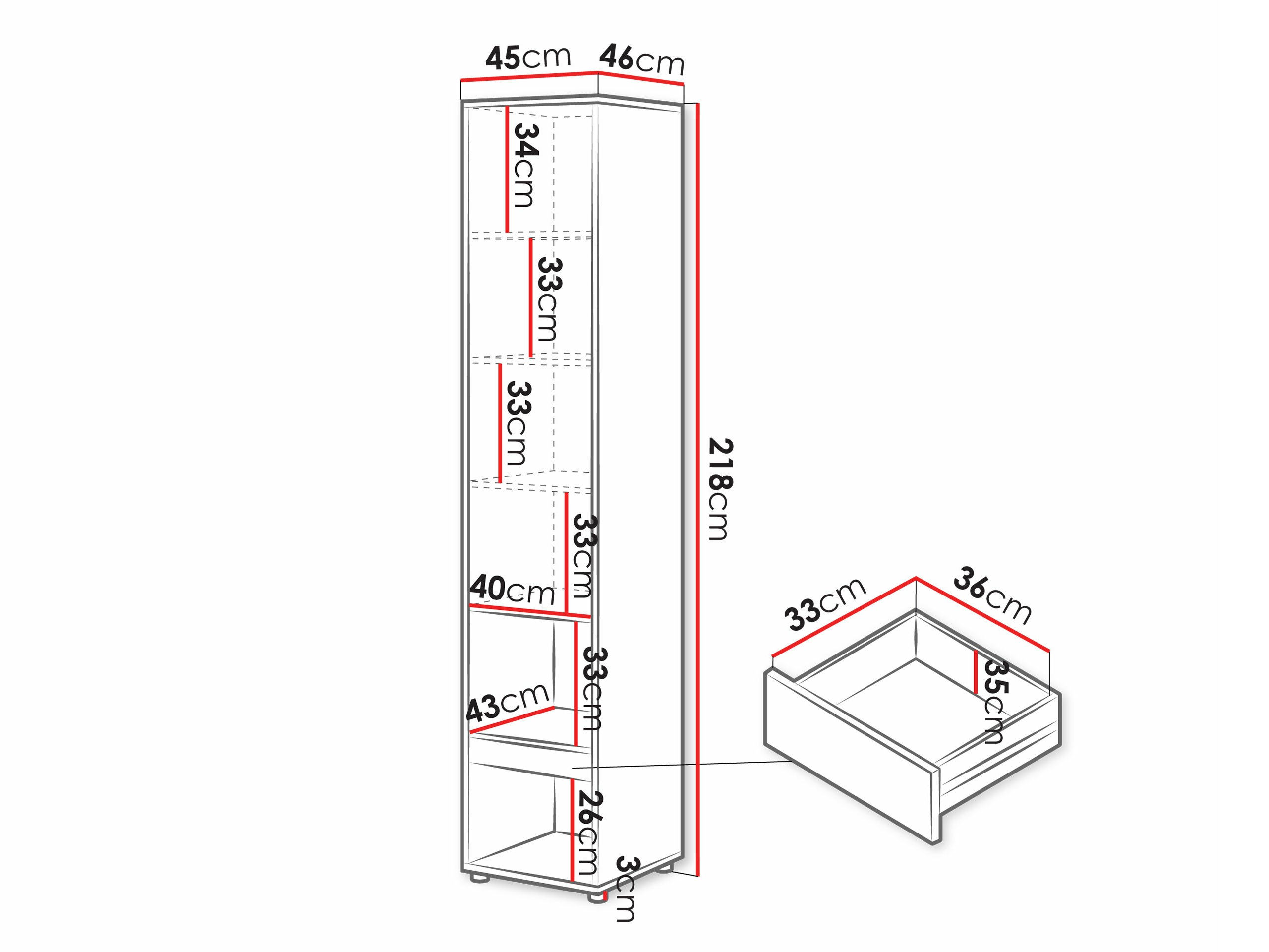 Conjuntos de muebles Concept Pro Lenart Levfere 129