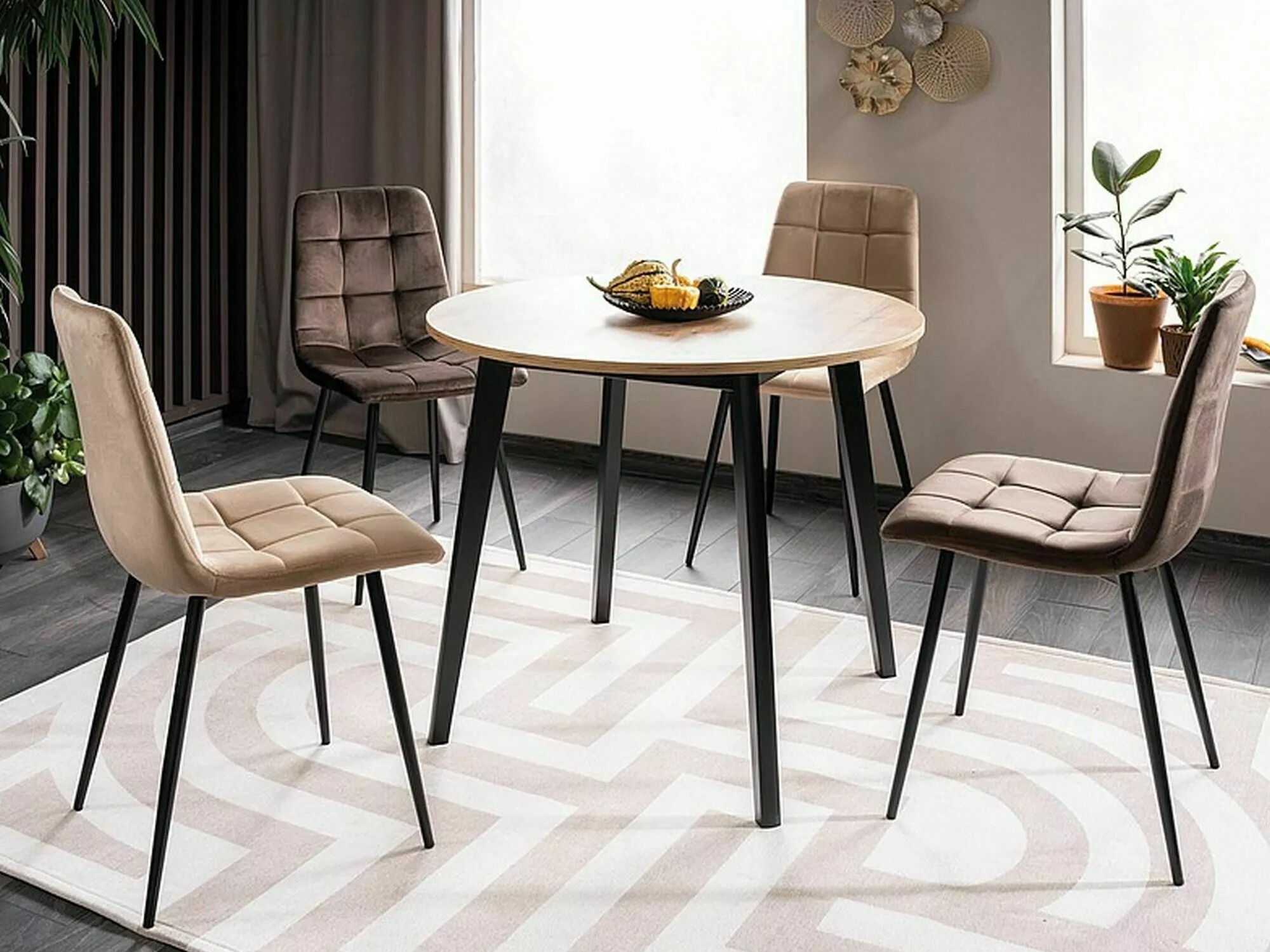 Silla Detroit 755 (Beige)