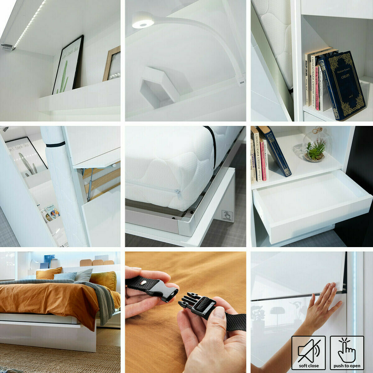 Cama plegable Concept Pro Lenart (Cachemira)