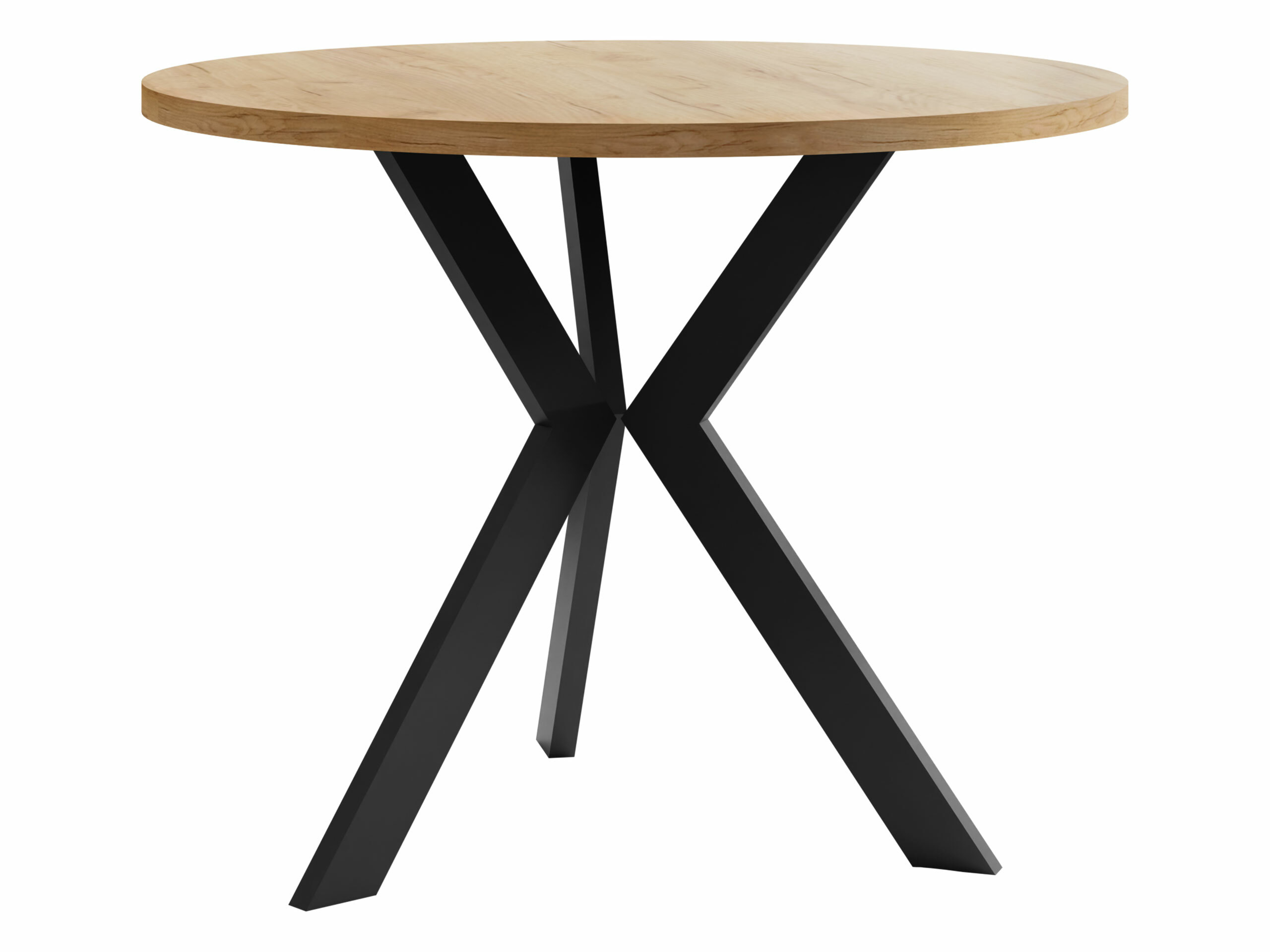 Mesa de centro Dearborn 106 (Roble dorado + Negro)