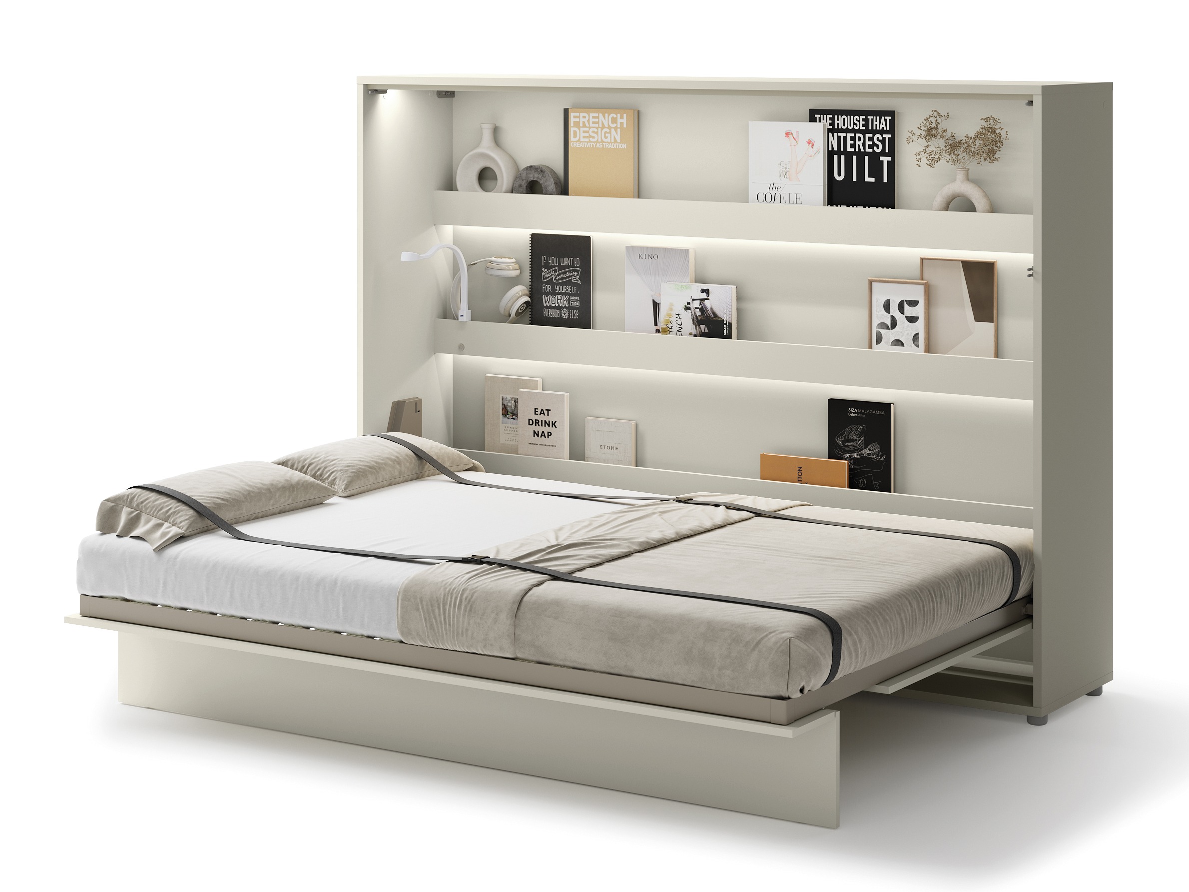 Cama plegable Concept Pro Lenart Levfere 115 (Cachemira)